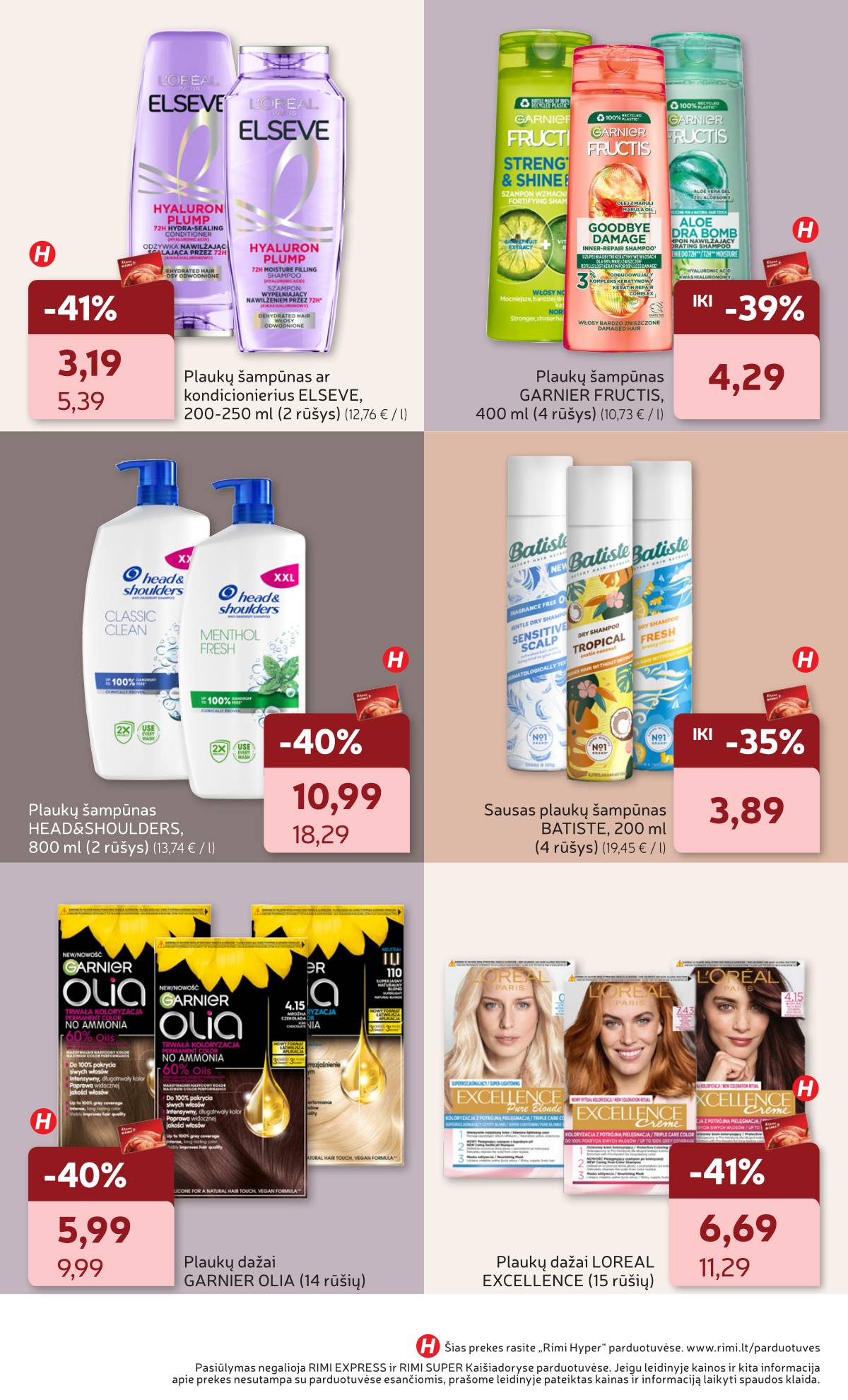 Rimi - RIMI GROŽIO prekių akcijų katalogas Nr. 01 9 puslapis