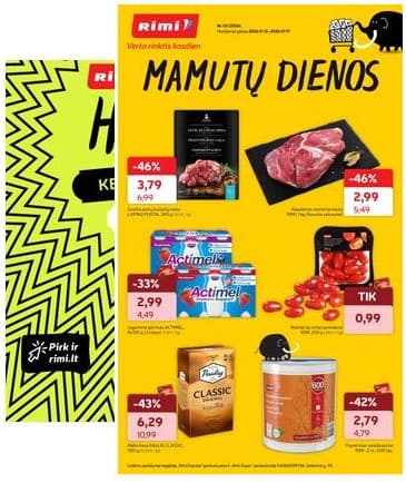 Rimi - RIMI Savaitinis akcijų leidinys Nr. 03 | 2026-01-13 - 2026-01-19 2026-01-13 – 2026-01-19