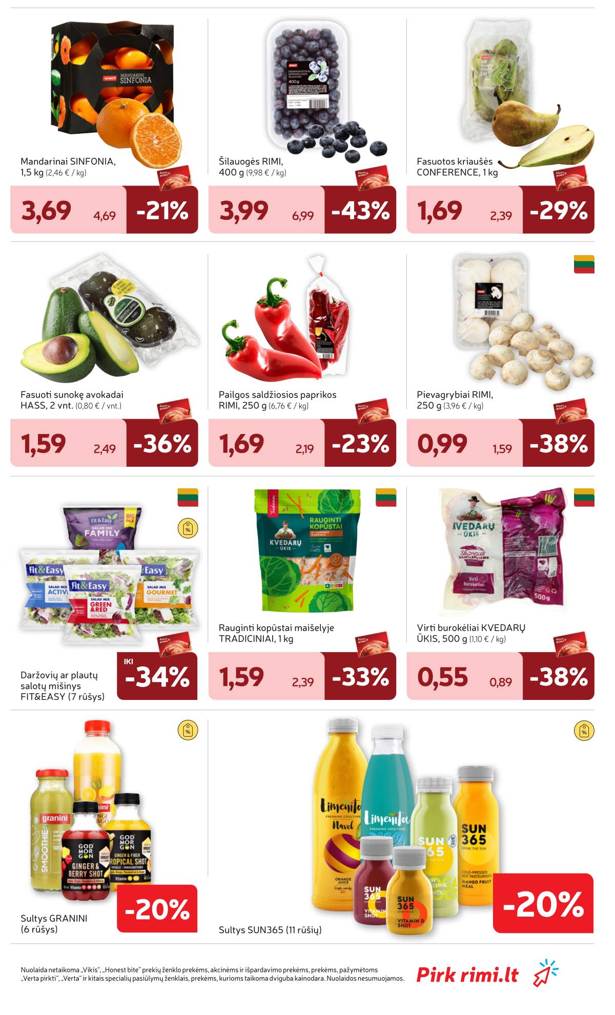 Rimi - RIMI Savaitinis akcijų leidinys Nr. 03 | 2026-01-13 - 2026-01-19 13 puslapis