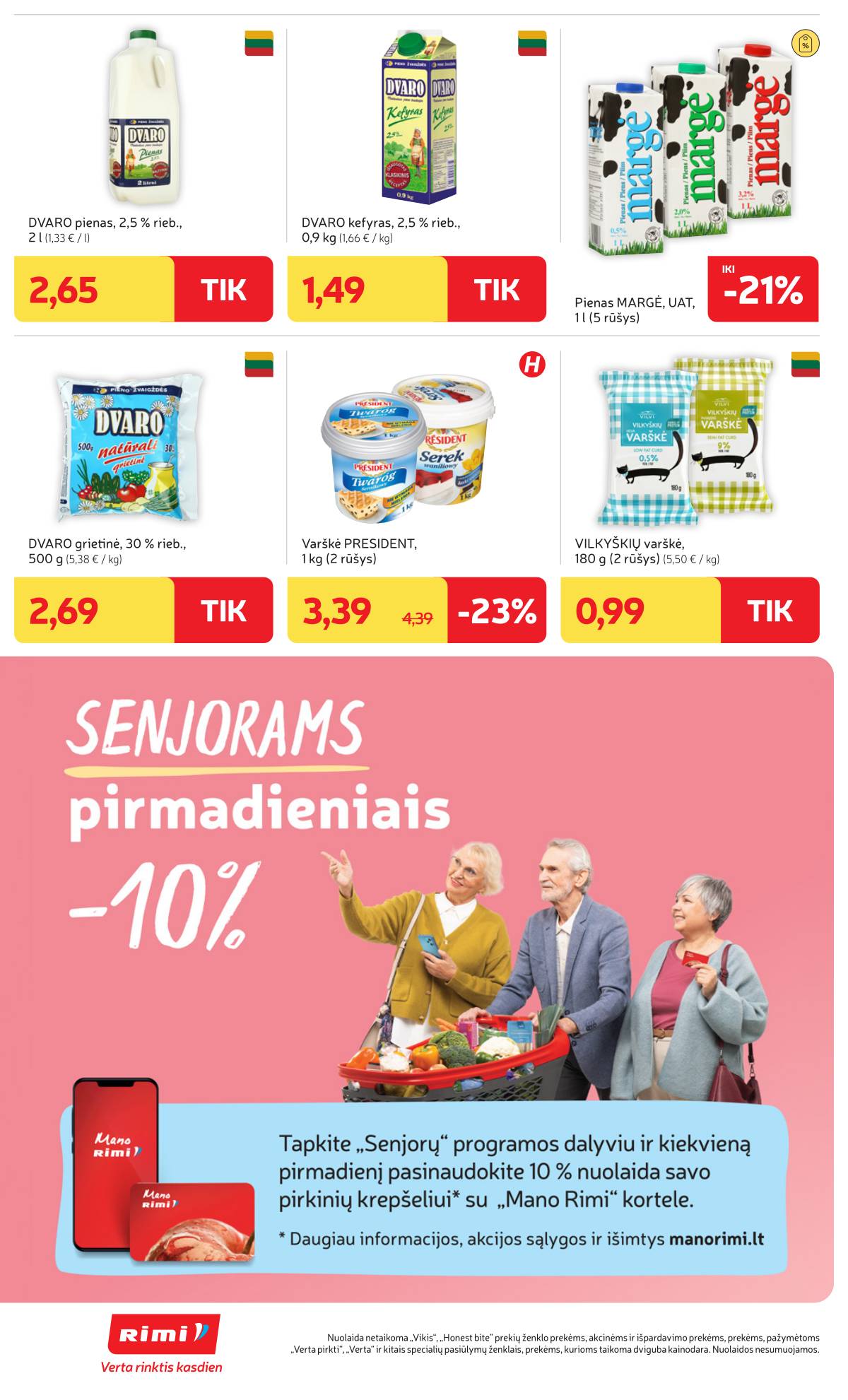 Rimi - RIMI Savaitinis akcijų leidinys Nr. 03 | 2026-01-13 - 2026-01-19 22 puslapis