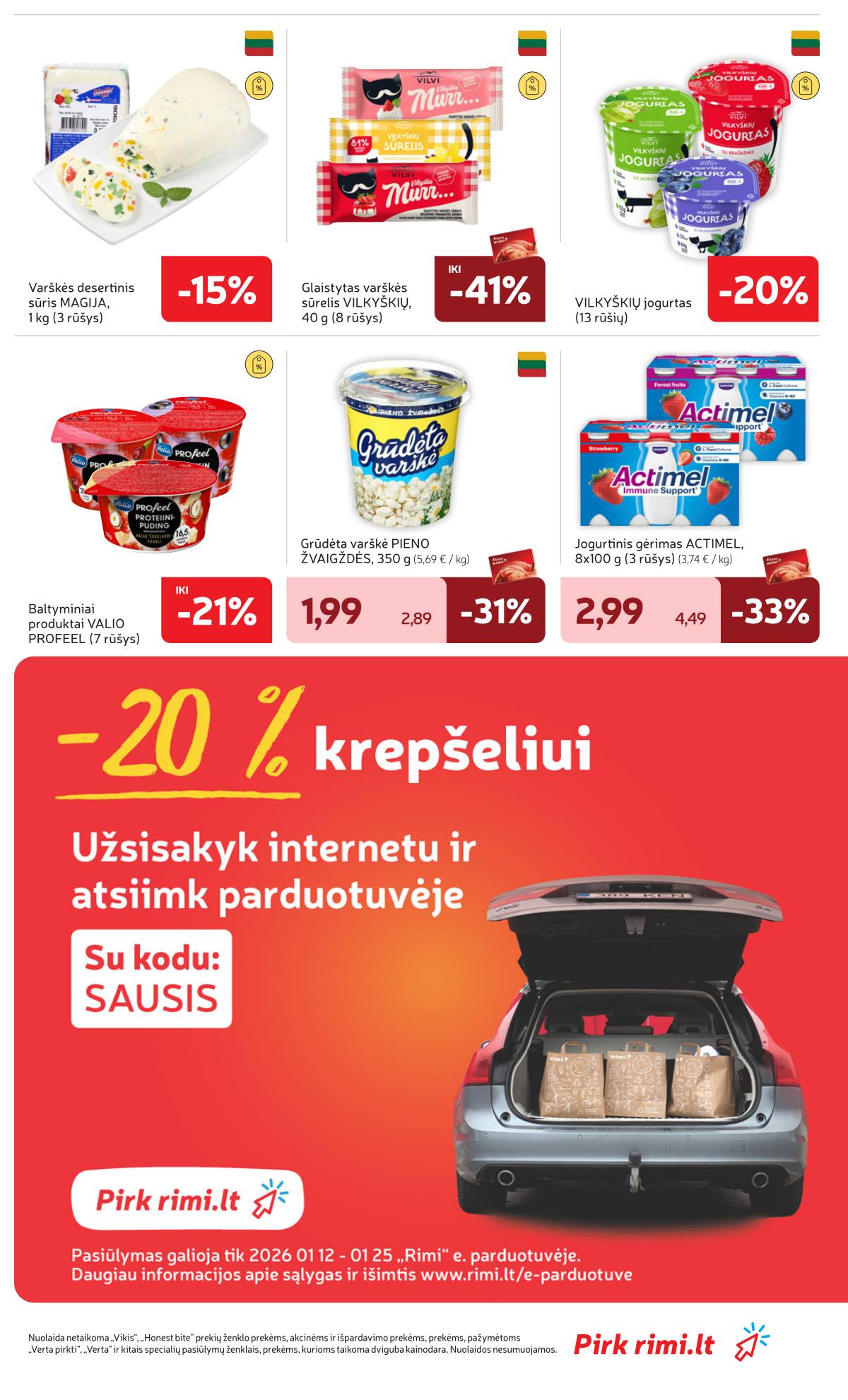 Rimi - RIMI Savaitinis akcijų leidinys Nr. 03 | 2026-01-13 - 2026-01-19 23 puslapis