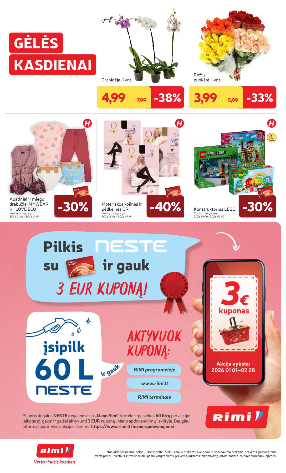 Rimi - RIMI Savaitinis akcijų leidinys Nr. 03 | 2026-01-13 - 2026-01-19 30 puslapis