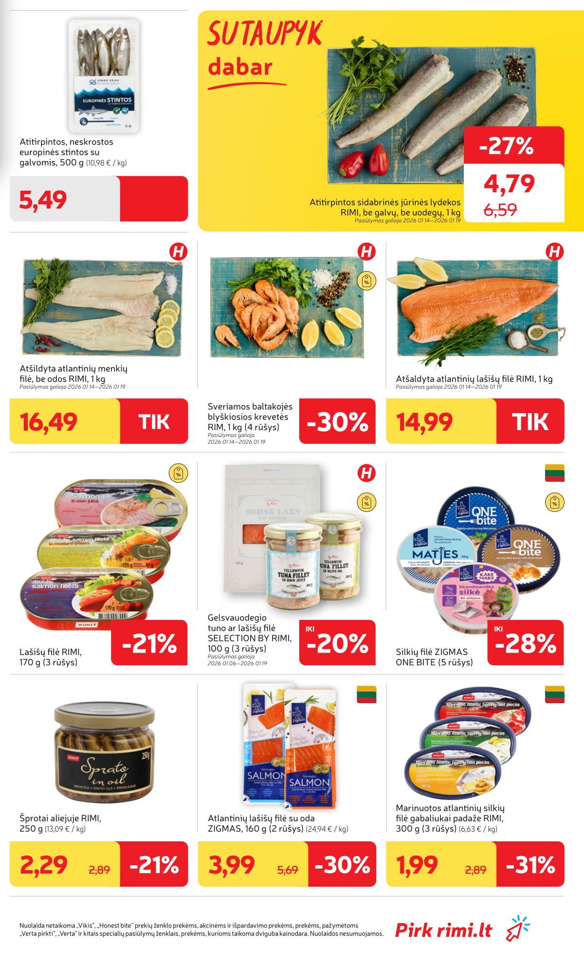 Rimi - RIMI Savaitinis akcijų leidinys Nr. 03 | 2026-01-13 - 2026-01-19 9 puslapis