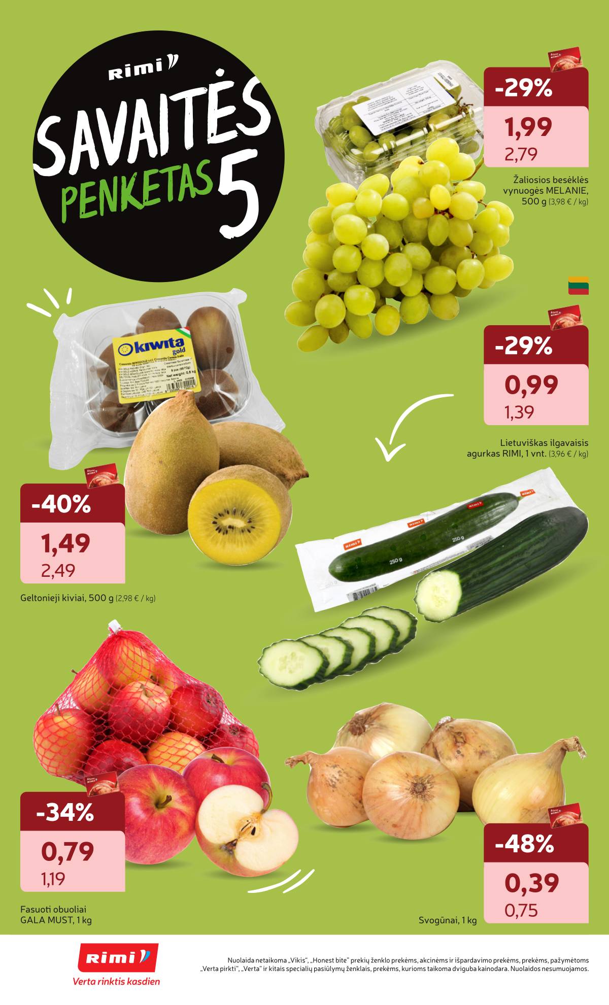 Rimi - RIMI Savaitinis akcijų leidinys Nr. 03 | 2026-01-13 - 2026-01-19 12 puslapis