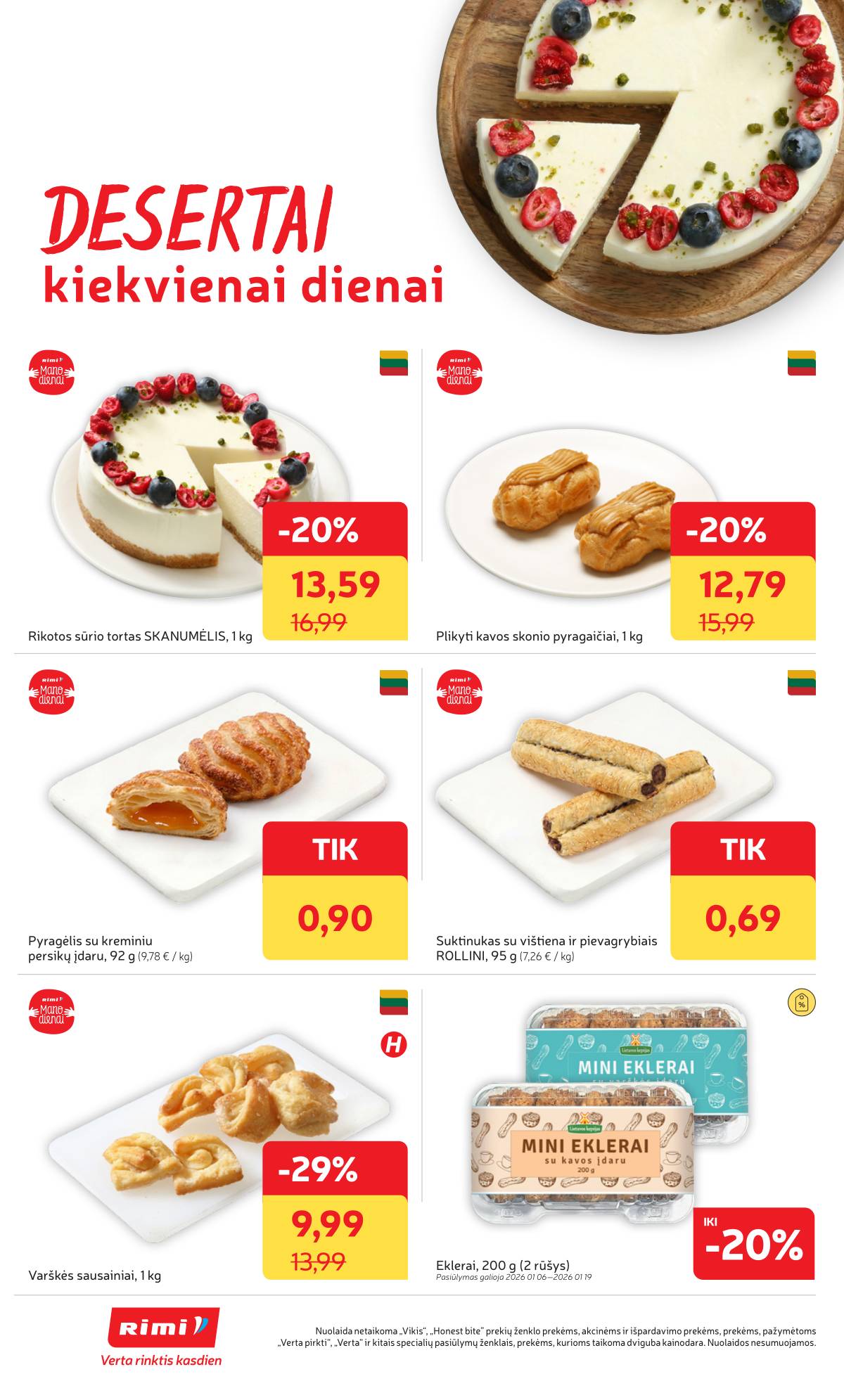 Rimi - RIMI Savaitinis akcijų leidinys Nr. 03 | 2026-01-13 - 2026-01-19 14 puslapis