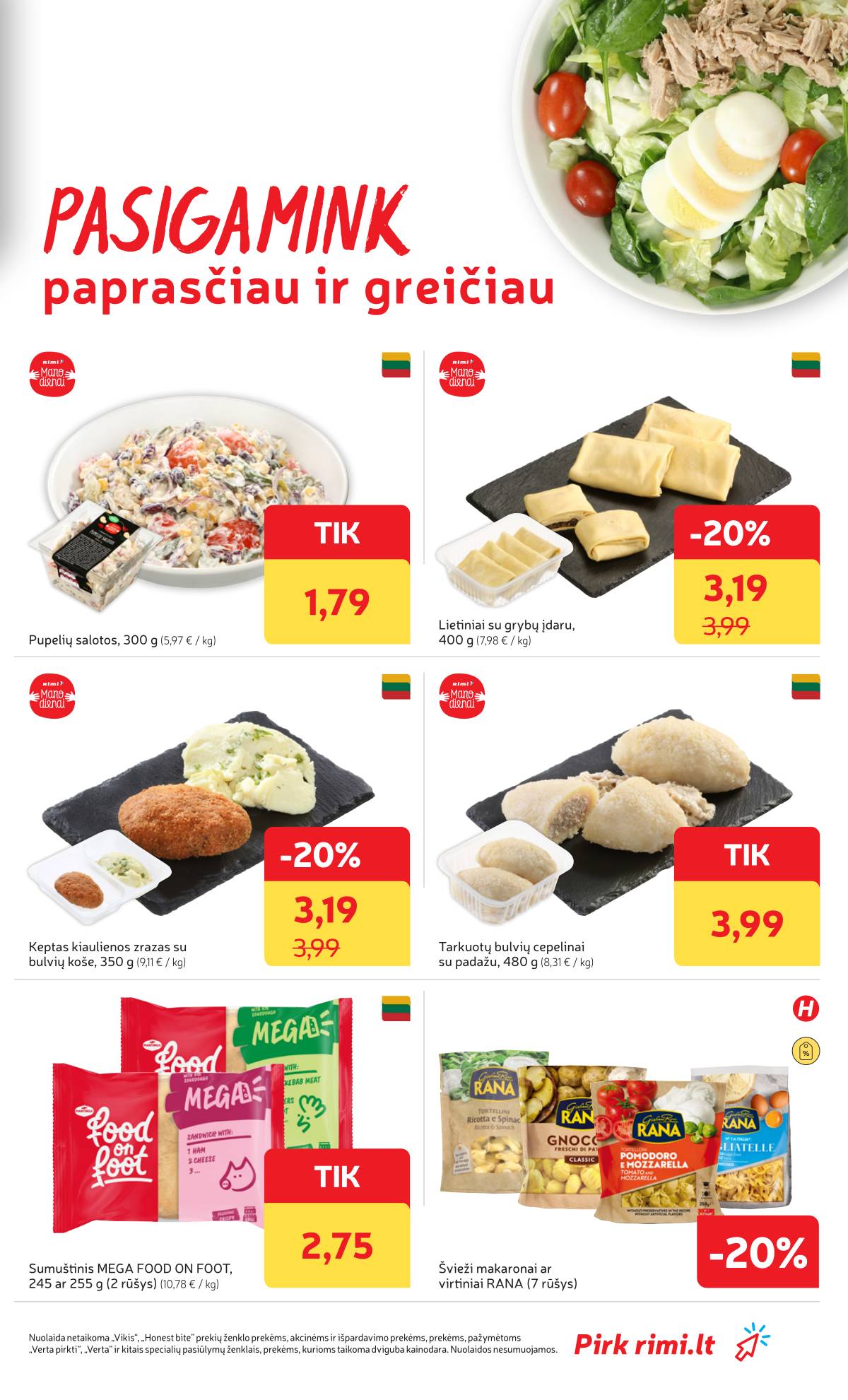 Rimi - RIMI Savaitinis akcijų leidinys Nr. 03 | 2026-01-13 - 2026-01-19 15 puslapis