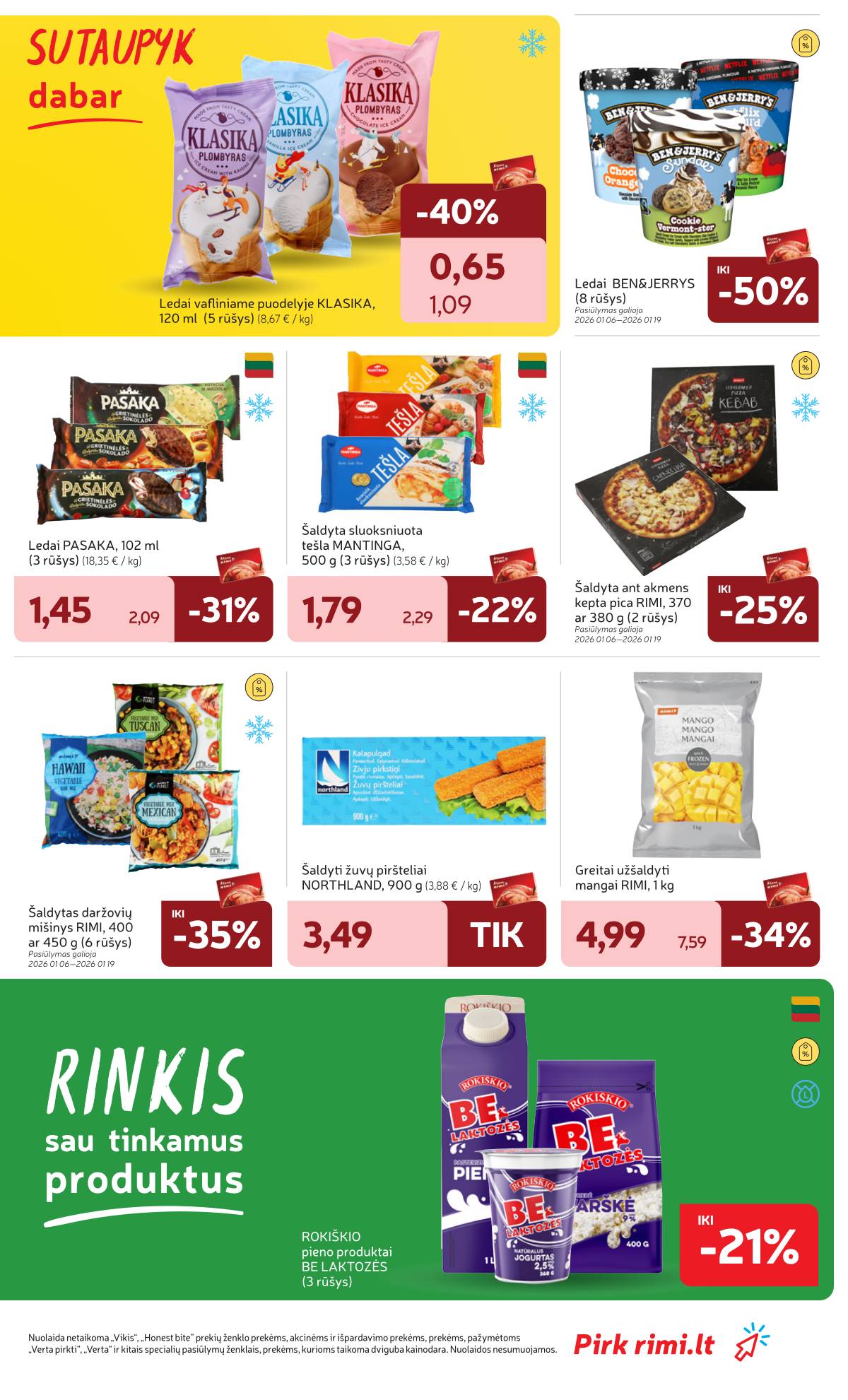 Rimi - RIMI Savaitinis akcijų leidinys Nr. 03 | 2026-01-13 - 2026-01-19 19 puslapis