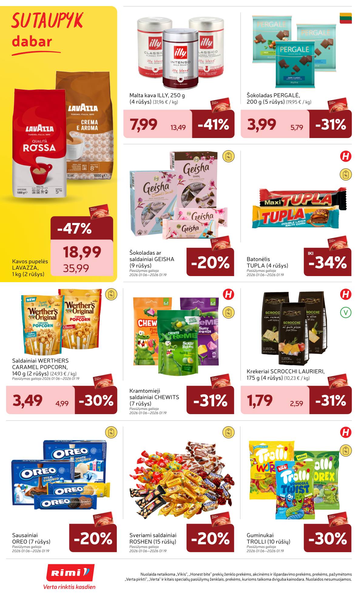 Rimi - RIMI Savaitinis akcijų leidinys Nr. 03 | 2026-01-13 - 2026-01-19 24 puslapis
