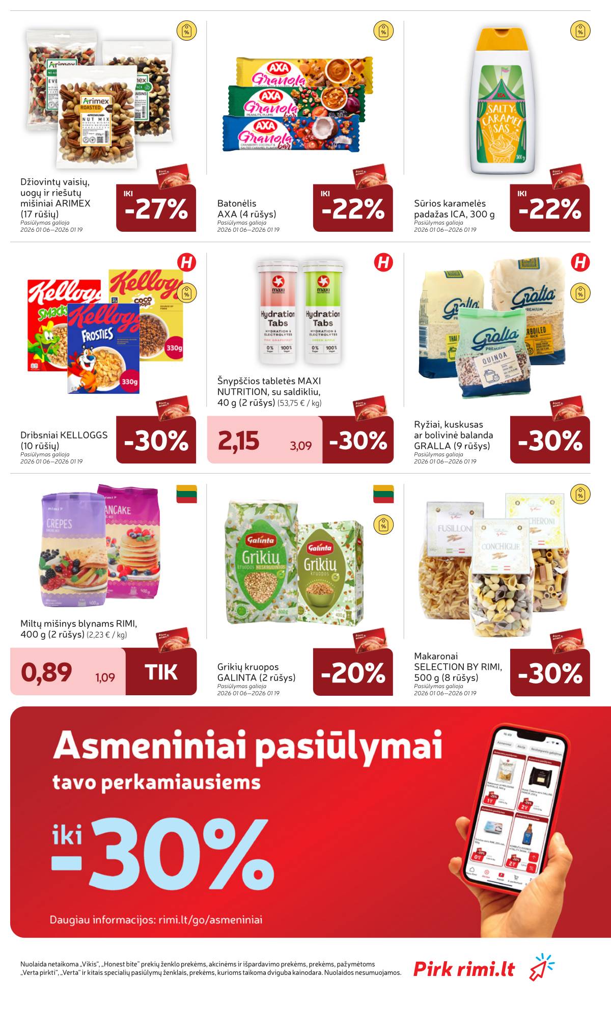 Rimi - RIMI Savaitinis akcijų leidinys Nr. 03 | 2026-01-13 - 2026-01-19 25 puslapis