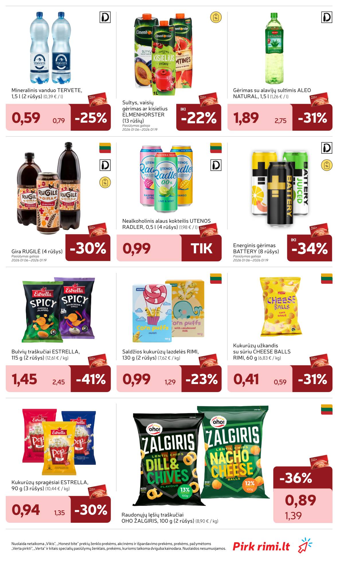 Rimi - RIMI Savaitinis akcijų leidinys Nr. 03 | 2026-01-13 - 2026-01-19 27 puslapis