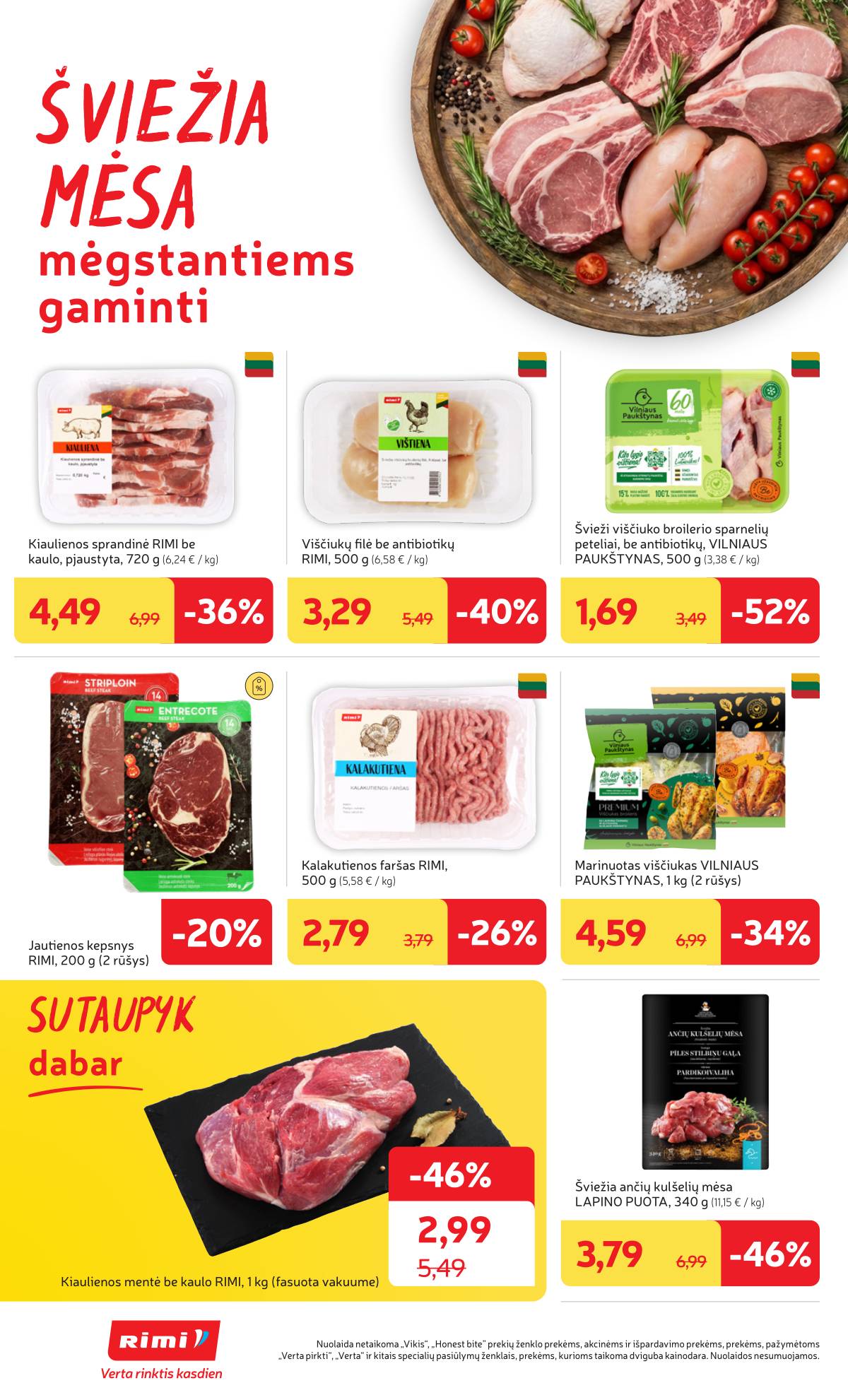 Rimi - RIMI Savaitinis akcijų leidinys Nr. 03 | 2026-01-13 - 2026-01-19 8 puslapis