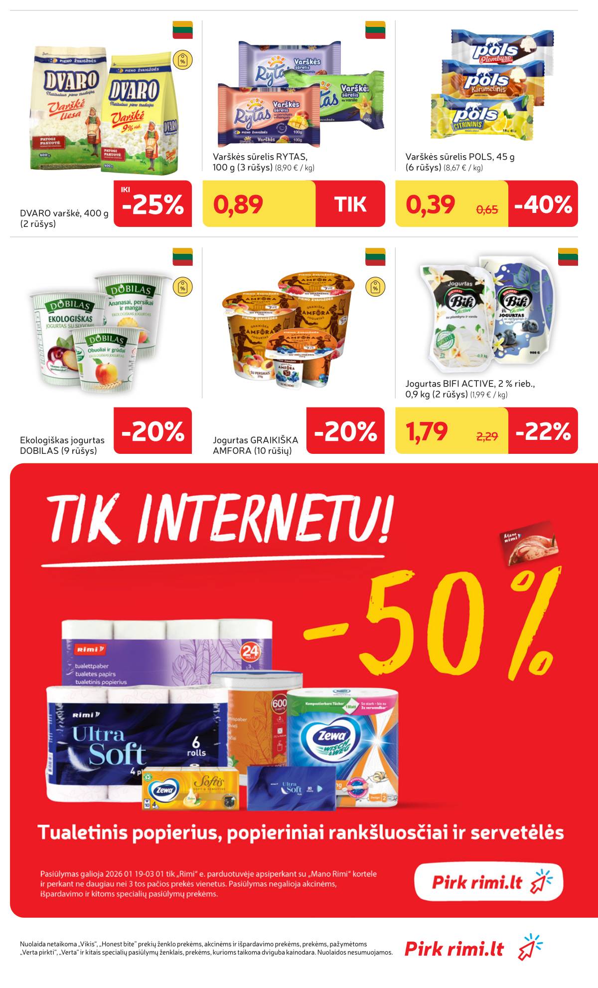 Rimi - RIMI Savaitinis akcijų leidinys Nr. 04 | 2026-01-20 - 2026-01-26 17 puslapis