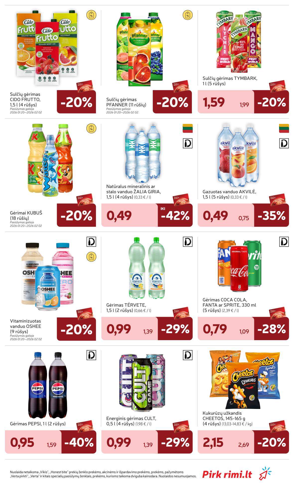 Rimi - RIMI Savaitinis akcijų leidinys Nr. 04 | 2026-01-20 - 2026-01-26 21 puslapis