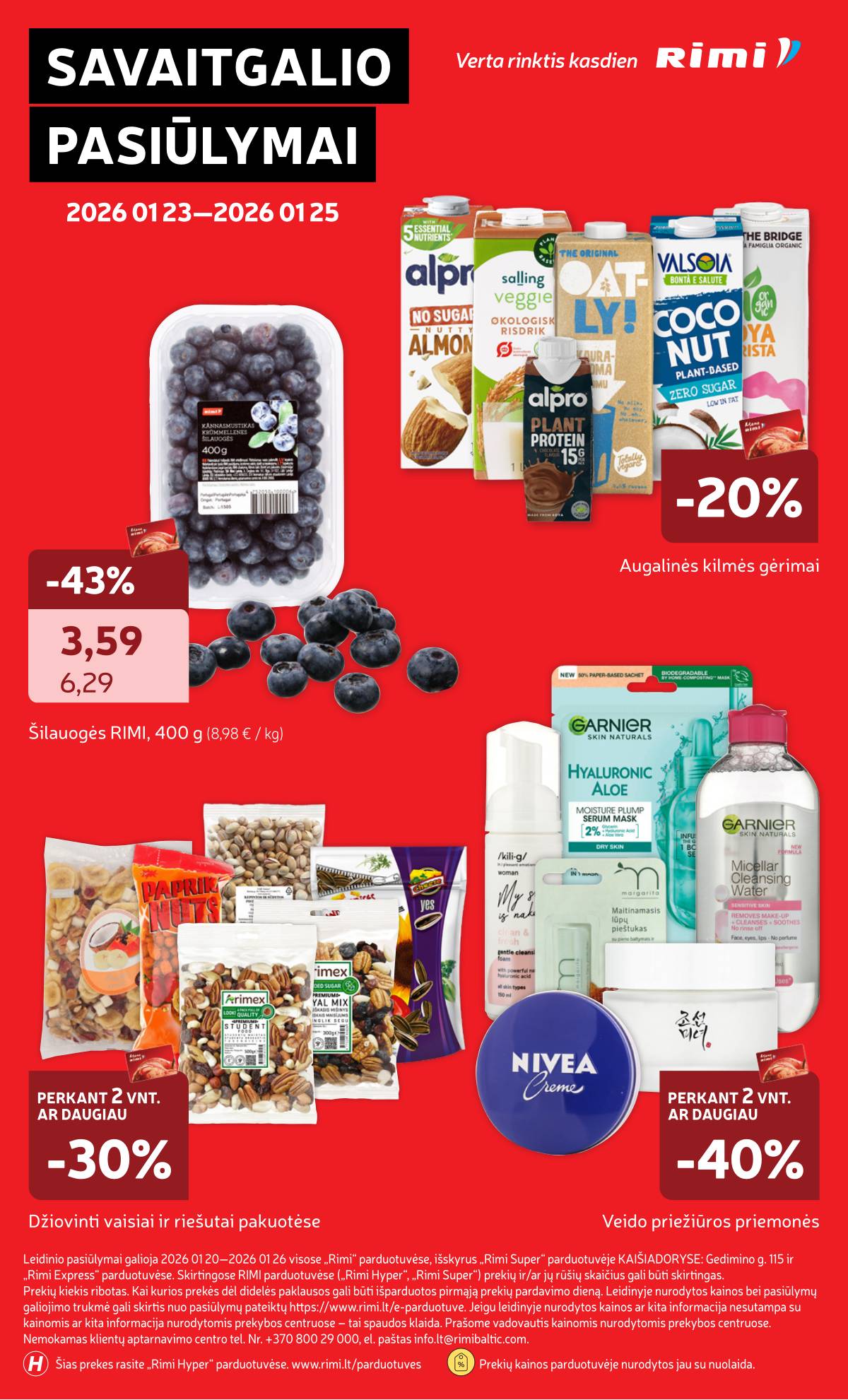 Rimi - RIMI Savaitinis akcijų leidinys Nr. 04 | 2026-01-20 - 2026-01-26 27 puslapis