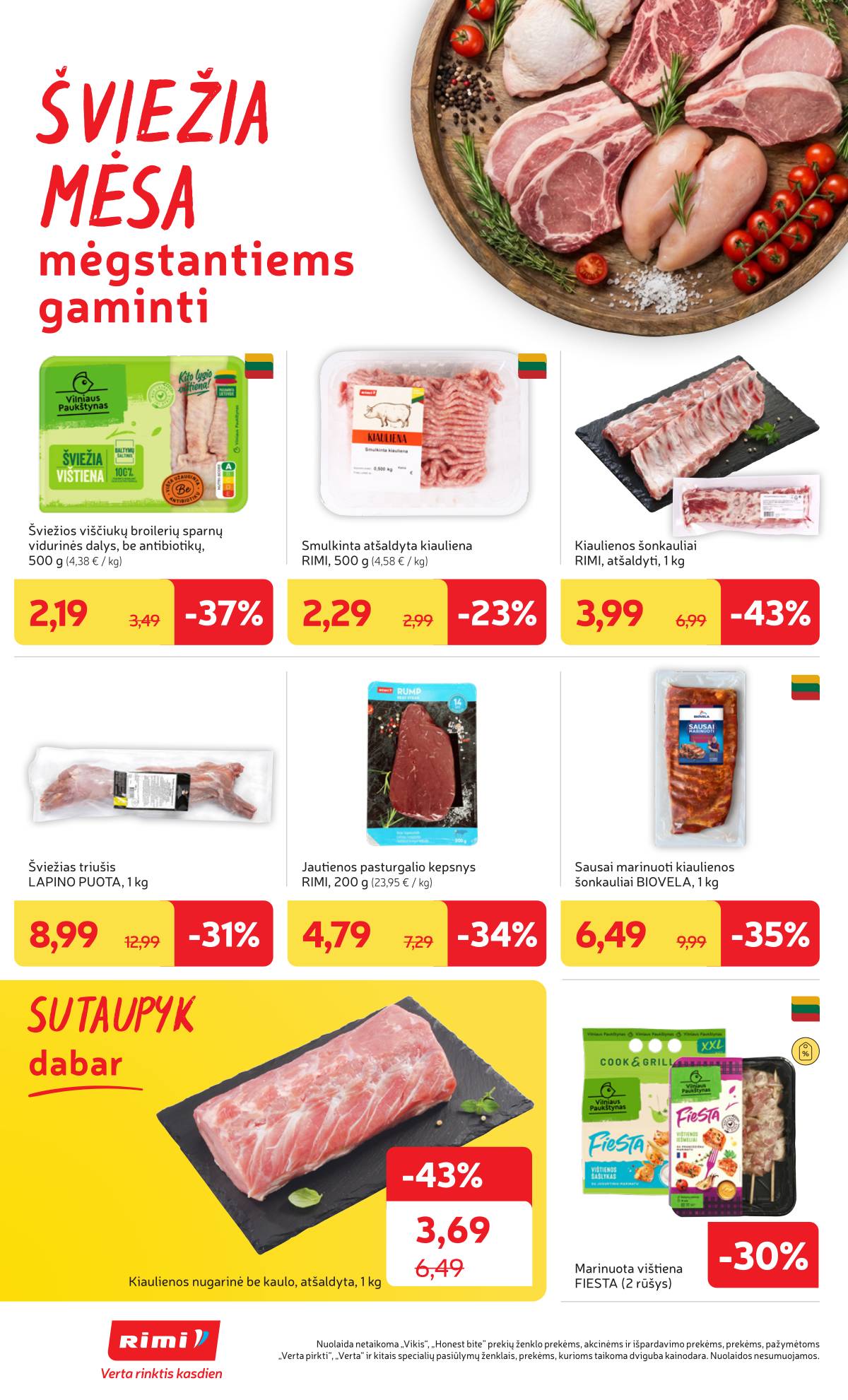 Rimi - RIMI Savaitinis akcijų leidinys Nr. 04 | 2026-01-20 - 2026-01-26 4 puslapis