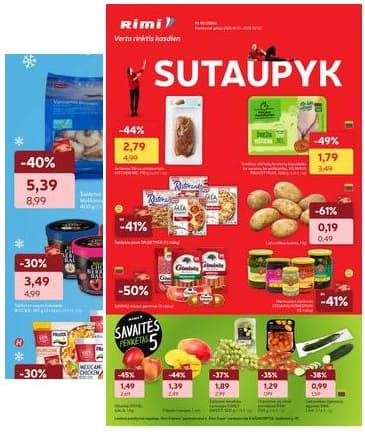 Rimi - RIMI Savaitinis akcijų leidinys Nr. 05 | 2026-01-27 - 2026-02-02 2026-01-27 – 2026-02-02