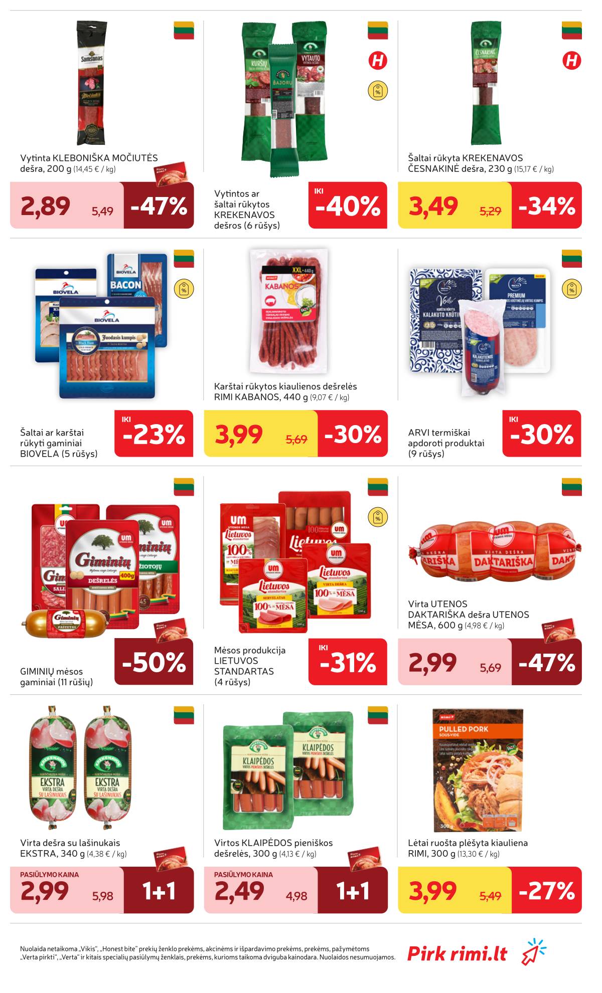 Rimi - RIMI Savaitinis akcijų leidinys Nr. 05 | 2026-01-27 - 2026-02-02 11 puslapis