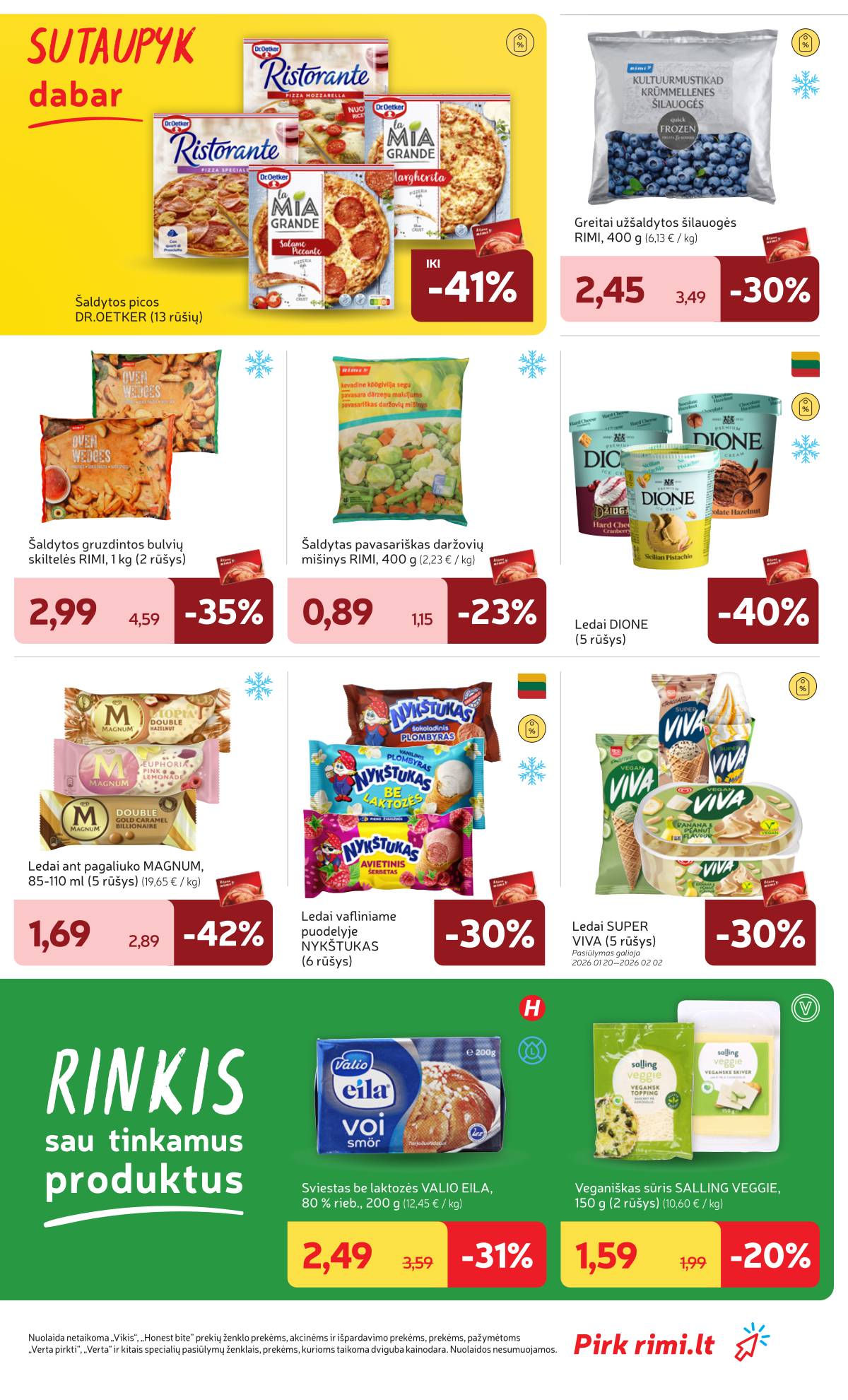 Rimi - RIMI Savaitinis akcijų leidinys Nr. 05 | 2026-01-27 - 2026-02-02 13 puslapis