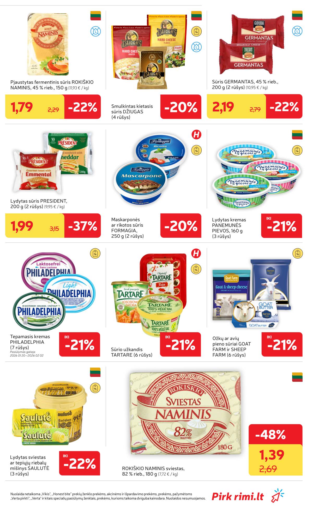 Rimi - RIMI Savaitinis akcijų leidinys Nr. 05 | 2026-01-27 - 2026-02-02 15 puslapis