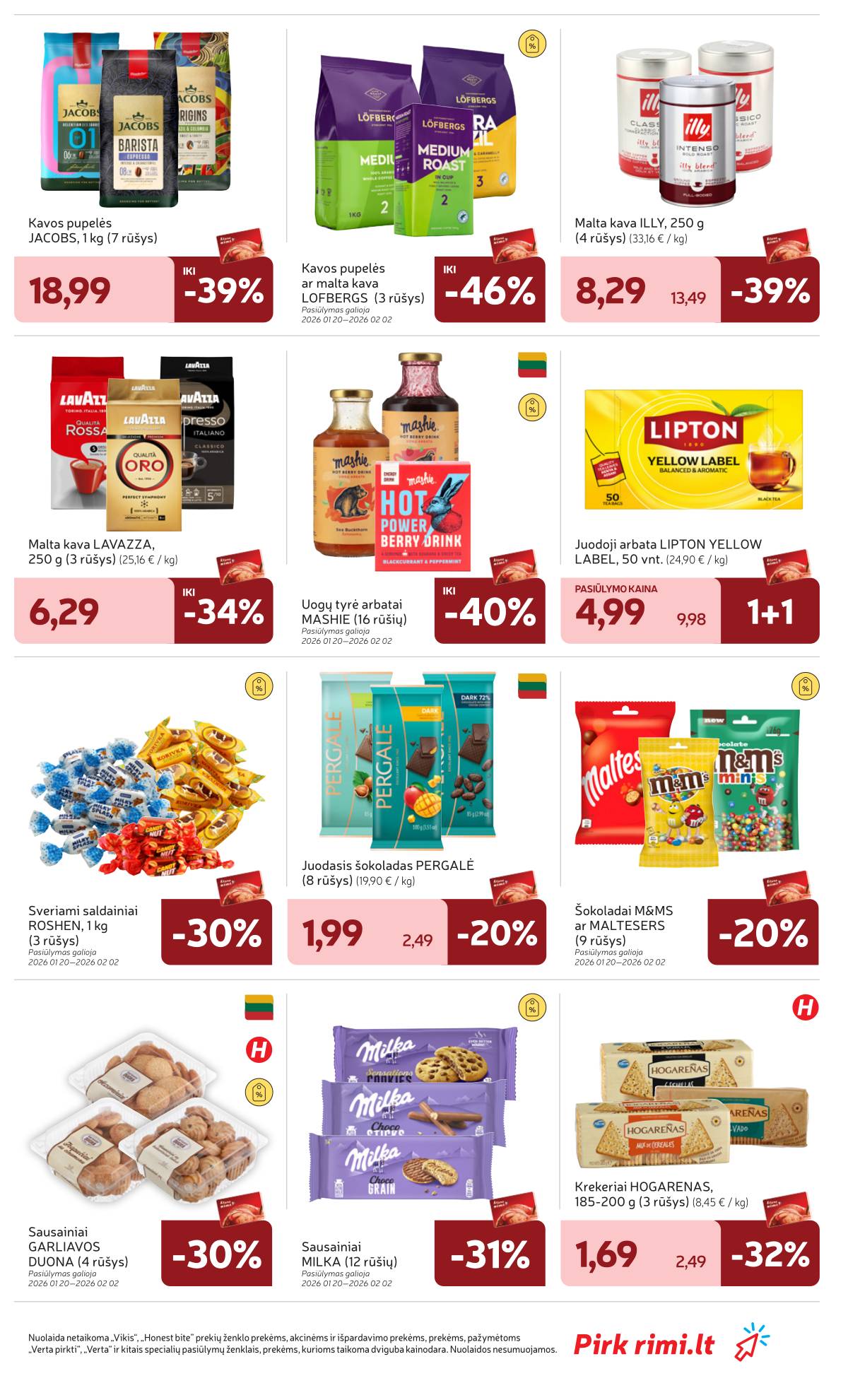 Rimi - RIMI Savaitinis akcijų leidinys Nr. 05 | 2026-01-27 - 2026-02-02 19 puslapis