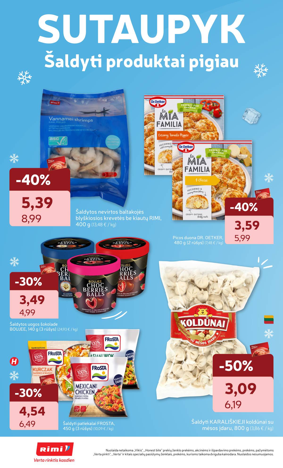 Rimi - RIMI Savaitinis akcijų leidinys Nr. 05 | 2026-01-27 - 2026-02-02 2 puslapis