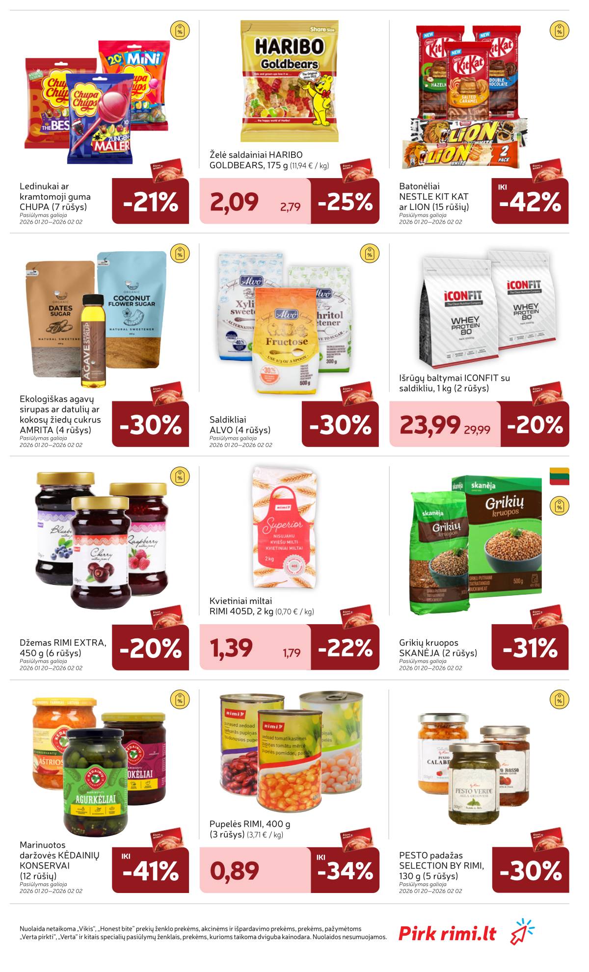 Rimi - RIMI Savaitinis akcijų leidinys Nr. 05 | 2026-01-27 - 2026-02-02 21 puslapis