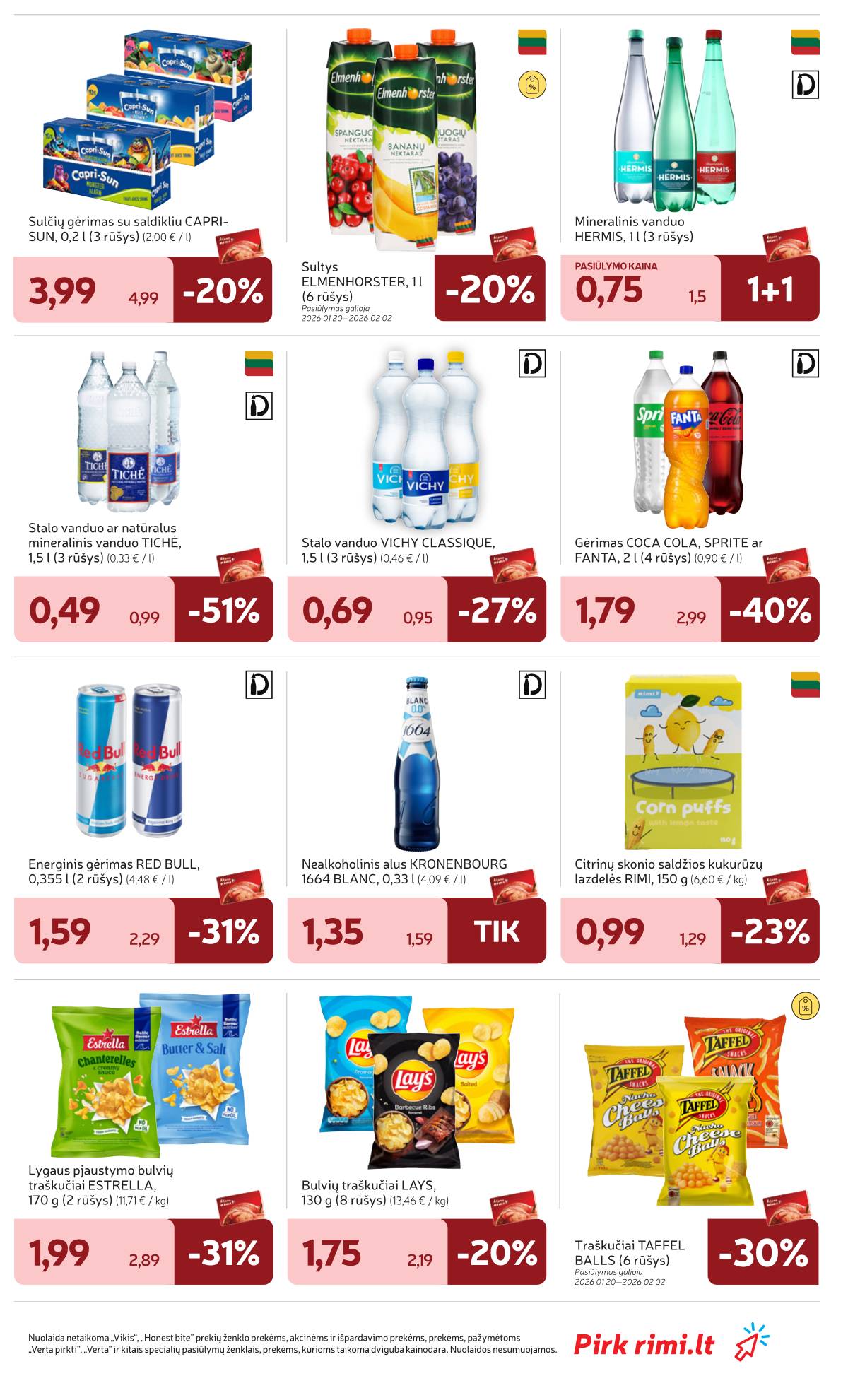 Rimi - RIMI Savaitinis akcijų leidinys Nr. 05 | 2026-01-27 - 2026-02-02 23 puslapis