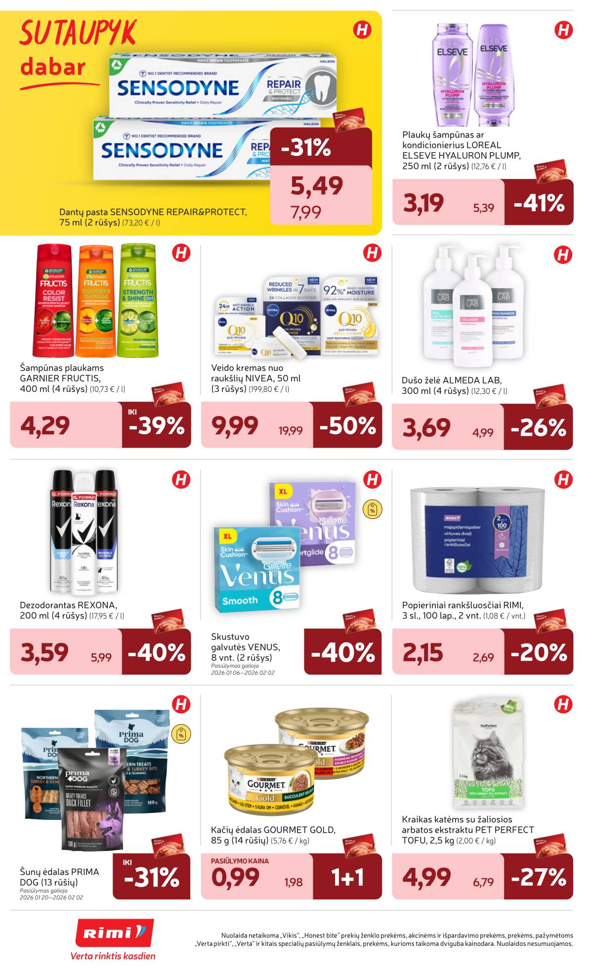 Rimi - RIMI Savaitinis akcijų leidinys Nr. 05 | 2026-01-27 - 2026-02-02 24 puslapis