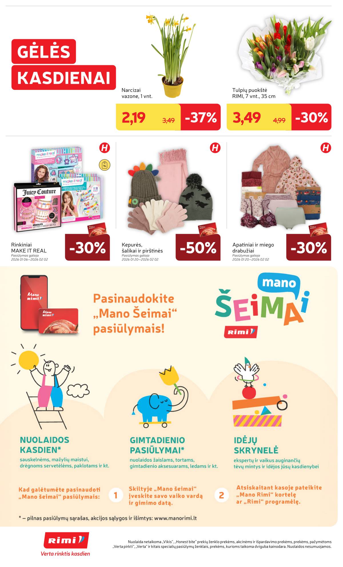 Rimi - RIMI Savaitinis akcijų leidinys Nr. 05 | 2026-01-27 - 2026-02-02 26 puslapis