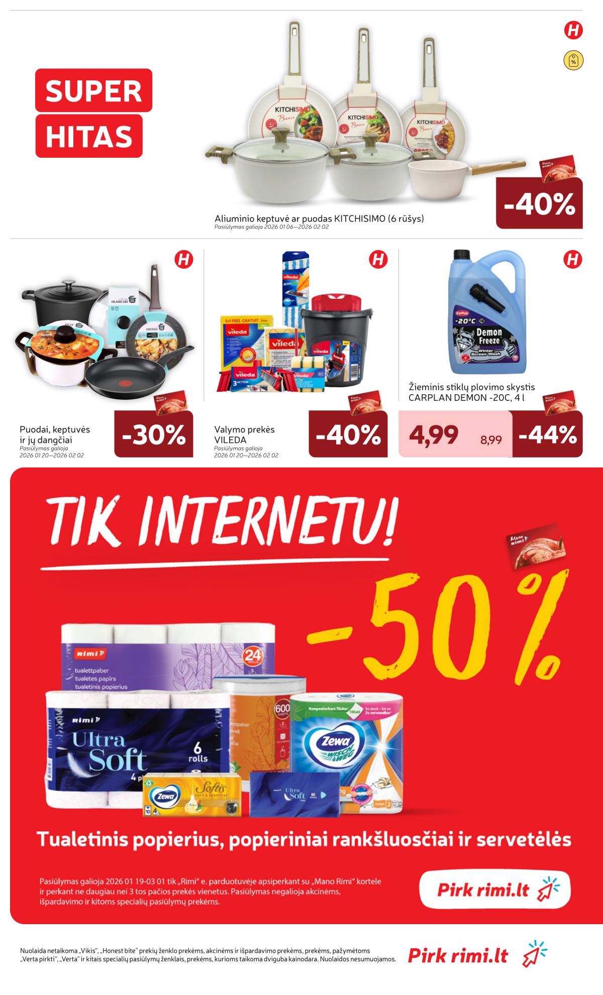 Rimi - RIMI Savaitinis akcijų leidinys Nr. 05 | 2026-01-27 - 2026-02-02 27 puslapis