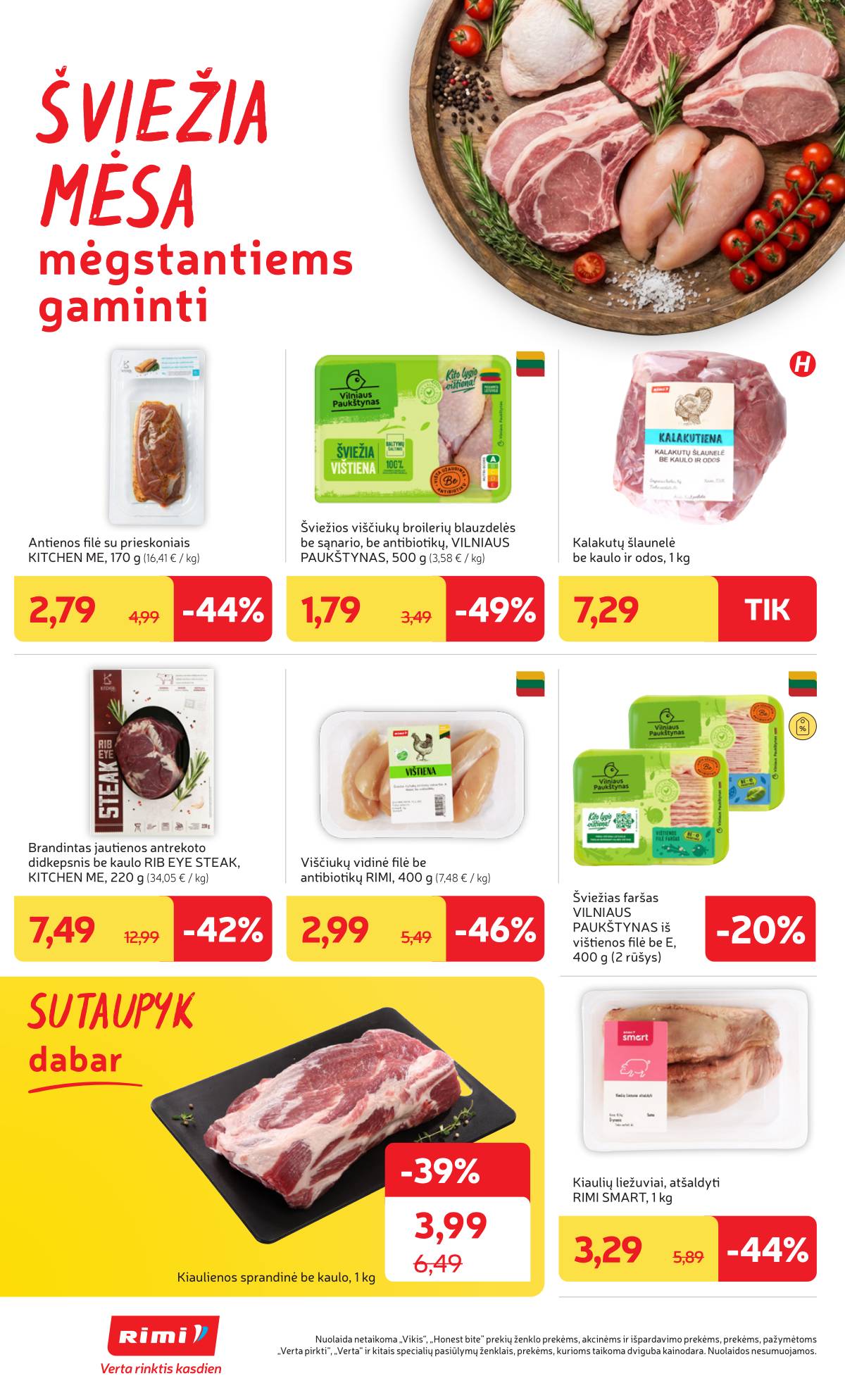 Rimi - RIMI Savaitinis akcijų leidinys Nr. 05 | 2026-01-27 - 2026-02-02 4 puslapis