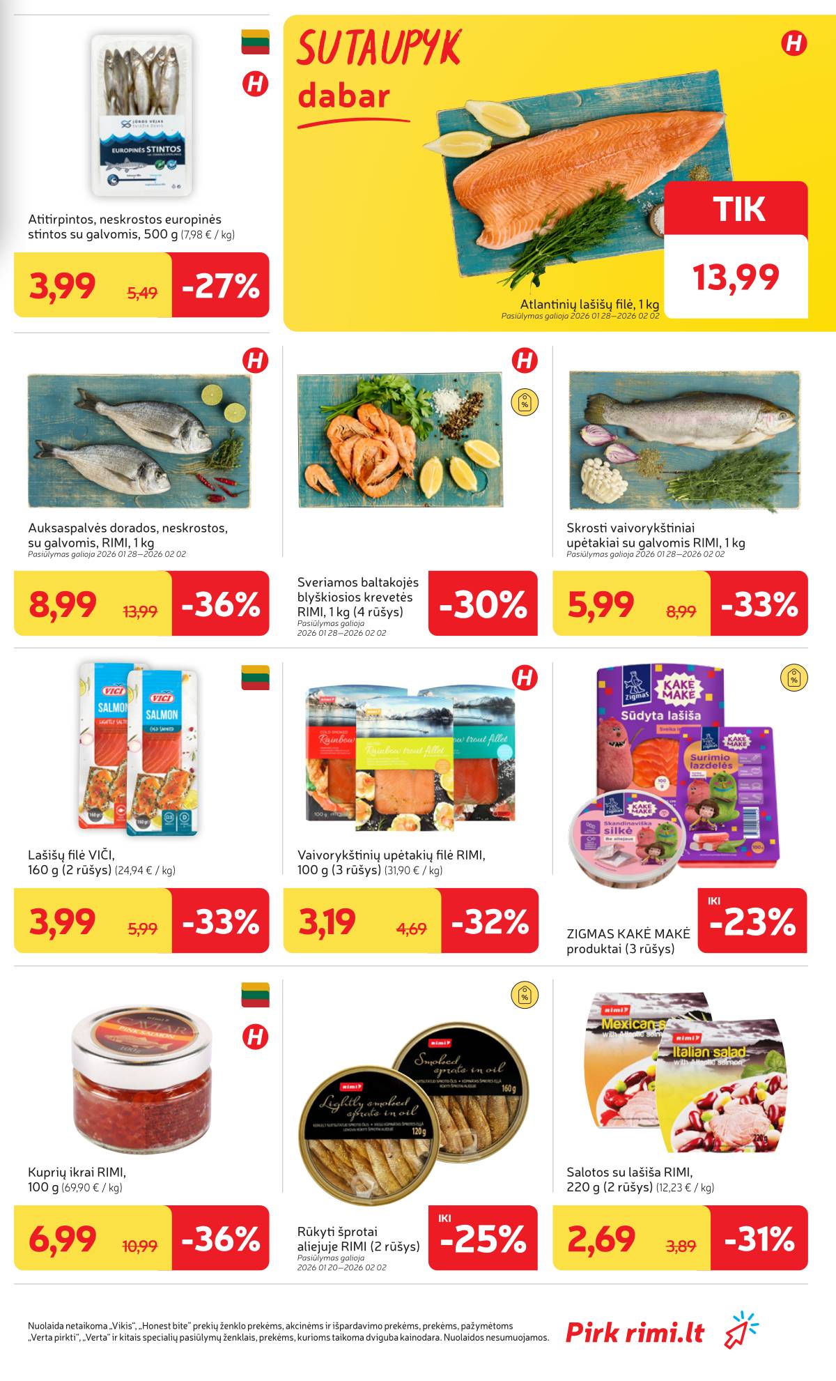 Rimi - RIMI Savaitinis akcijų leidinys Nr. 05 | 2026-01-27 - 2026-02-02 5 puslapis