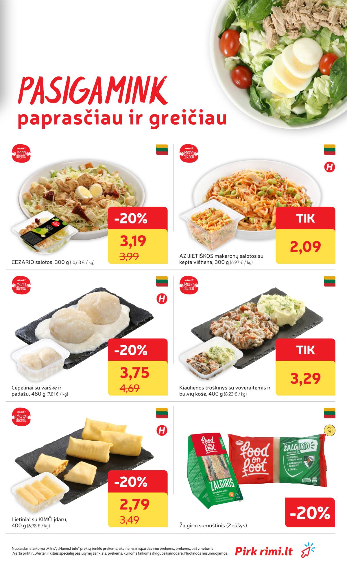 Rimi - RIMI Savaitinis akcijų leidinys Nr. 05 | 2026-01-27 - 2026-02-02 9 puslapis