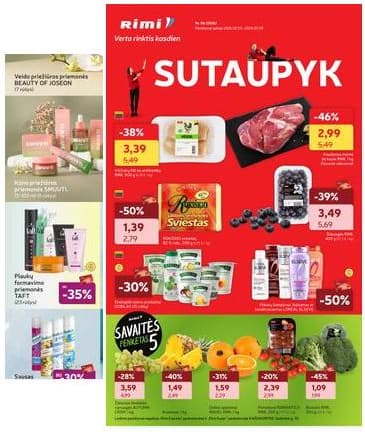 Rimi - RIMI Savaitinis akcijų leidinys Nr. 06 | 2026-02-03 - 2026-02-09 2026-02-03 – 2026-02-09