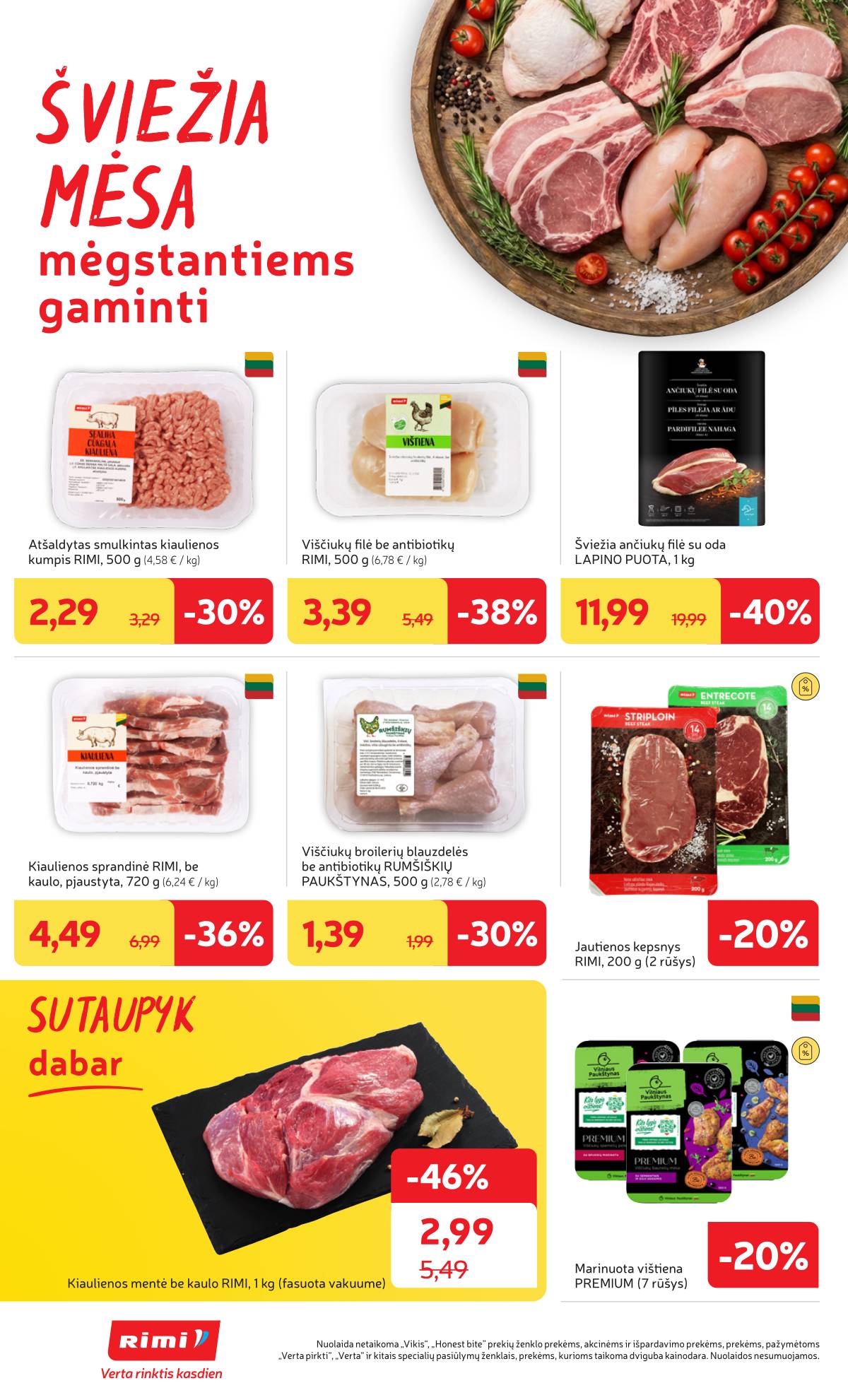 Rimi - RIMI Savaitinis akcijų leidinys Nr. 06 | 2026-02-03 - 2026-02-09 10 puslapis