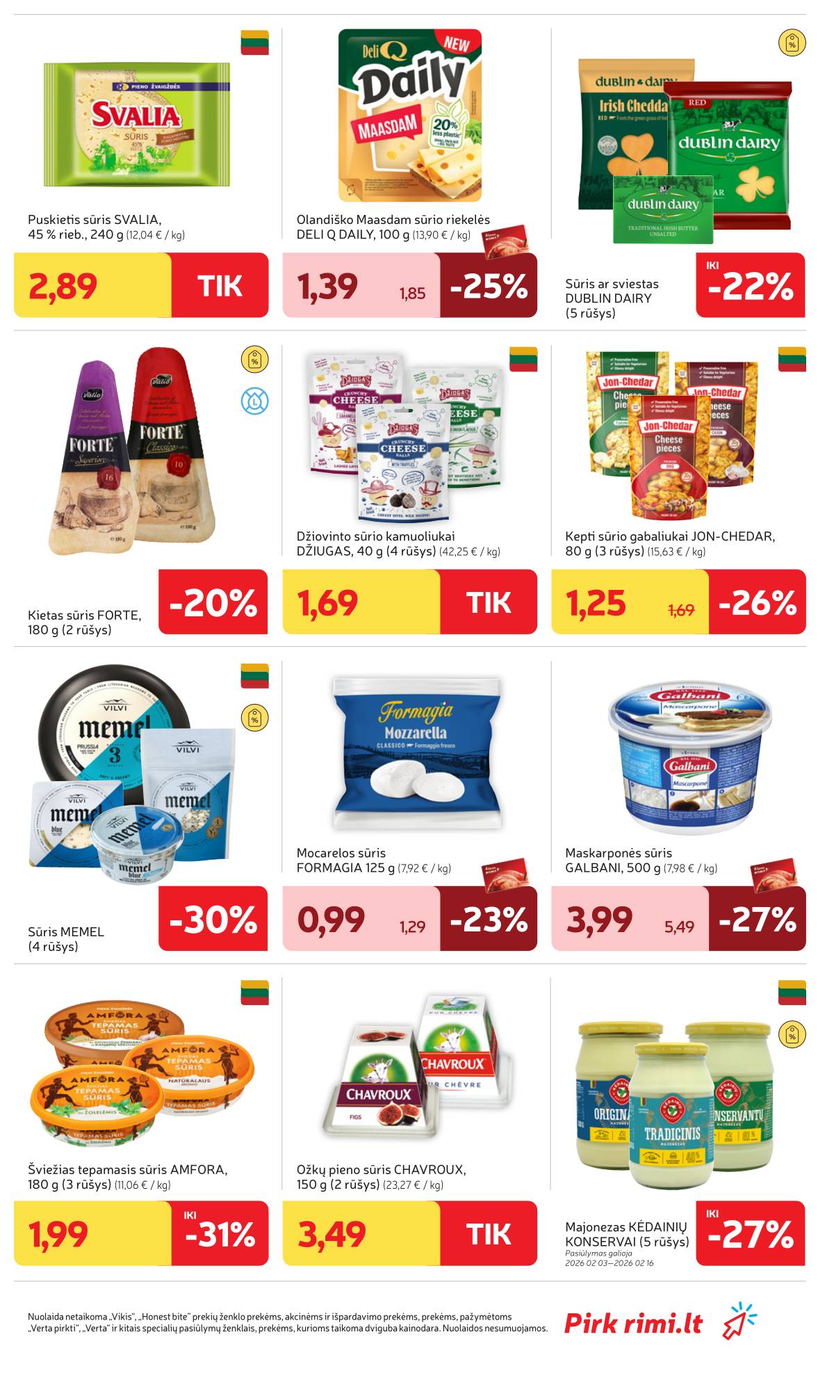 Rimi - RIMI Savaitinis akcijų leidinys Nr. 06 | 2026-02-03 - 2026-02-09 21 puslapis