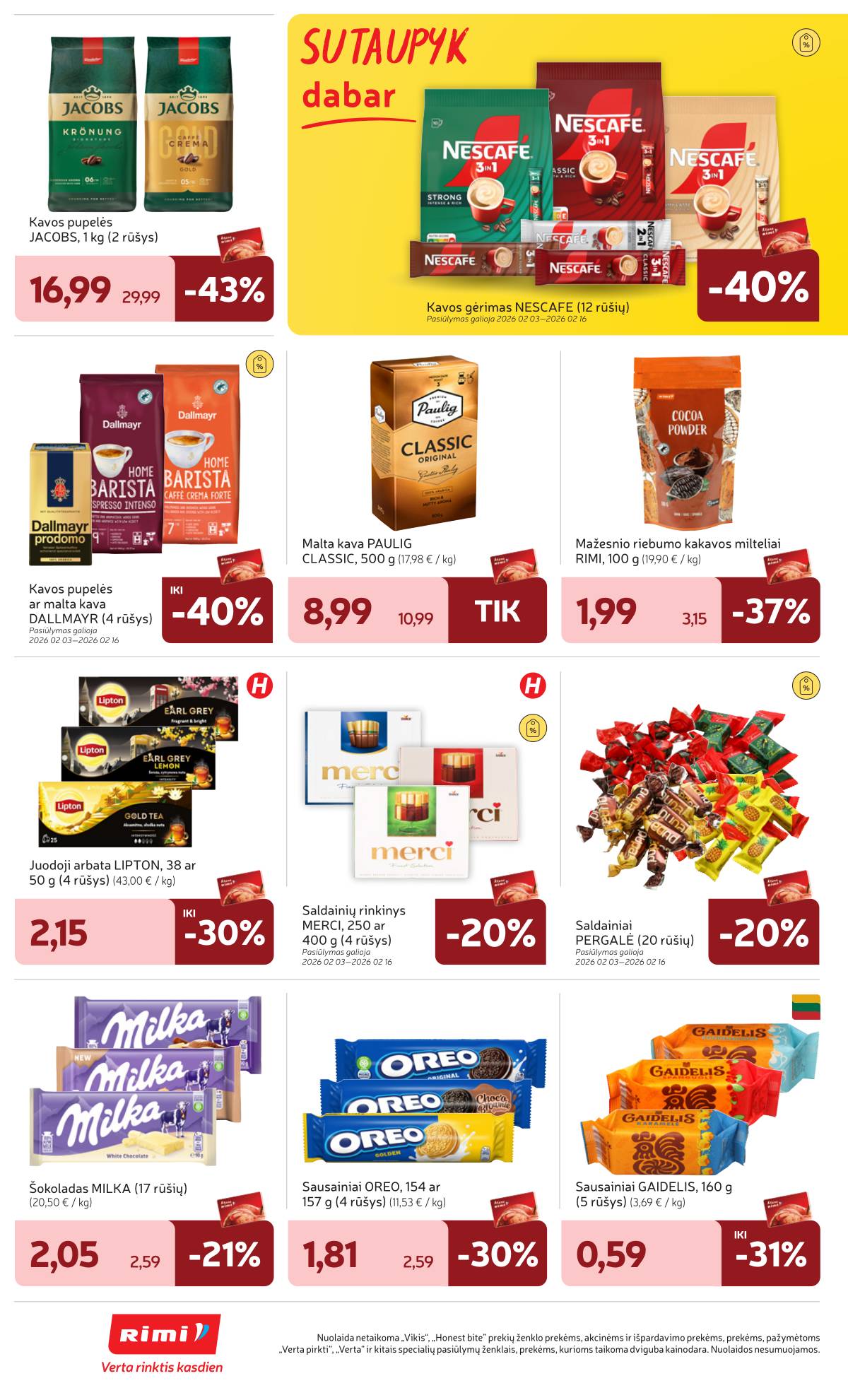 Rimi - RIMI Savaitinis akcijų leidinys Nr. 06 | 2026-02-03 - 2026-02-09 24 puslapis