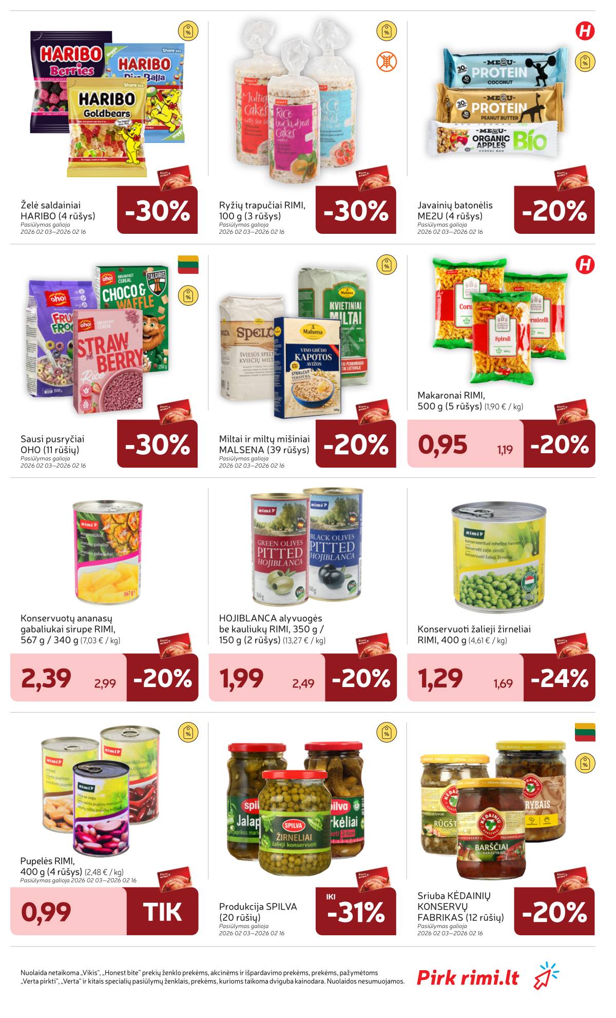 Rimi - RIMI Savaitinis akcijų leidinys Nr. 06 | 2026-02-03 - 2026-02-09 25 puslapis