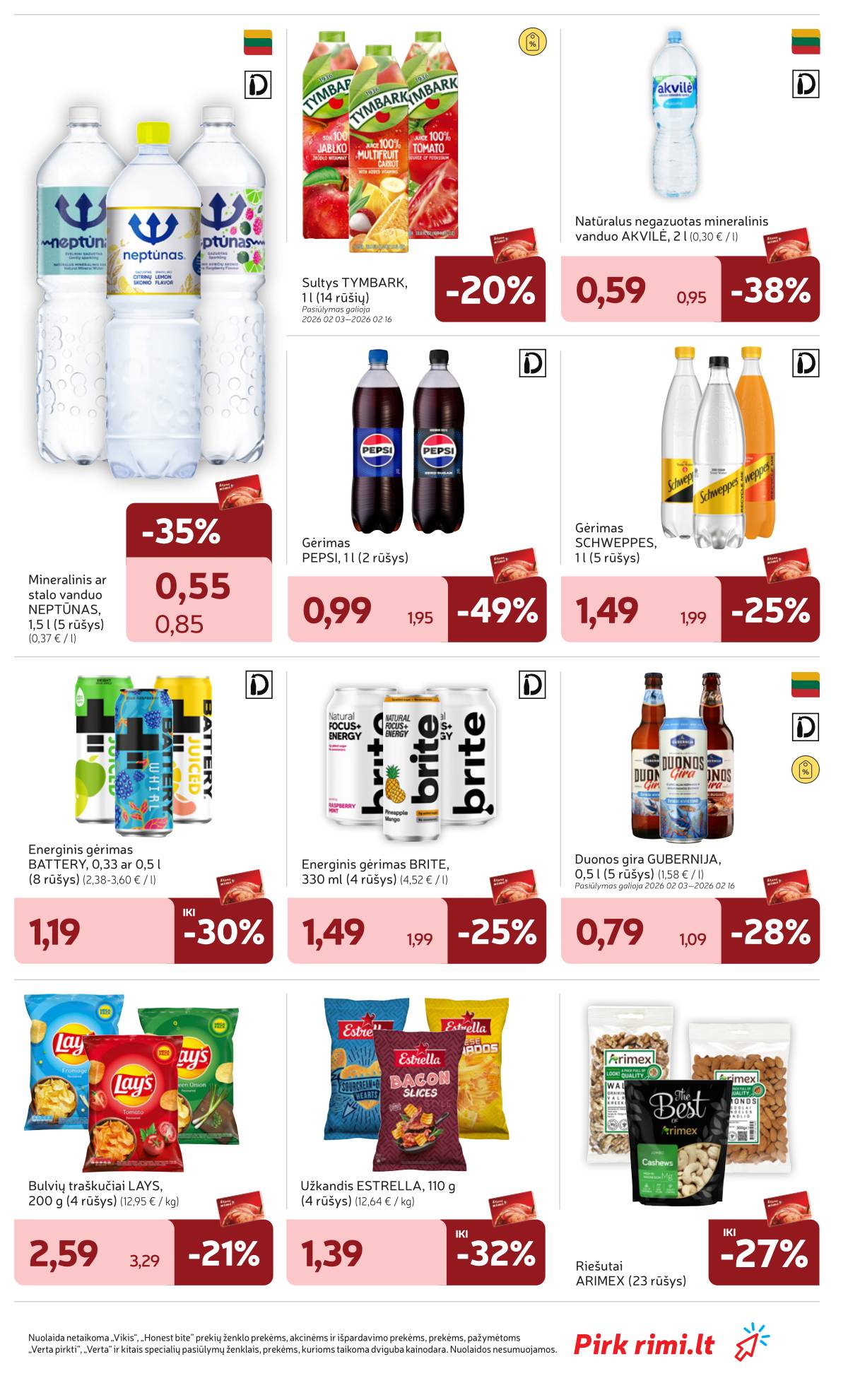 Rimi - RIMI Savaitinis akcijų leidinys Nr. 06 | 2026-02-03 - 2026-02-09 27 puslapis