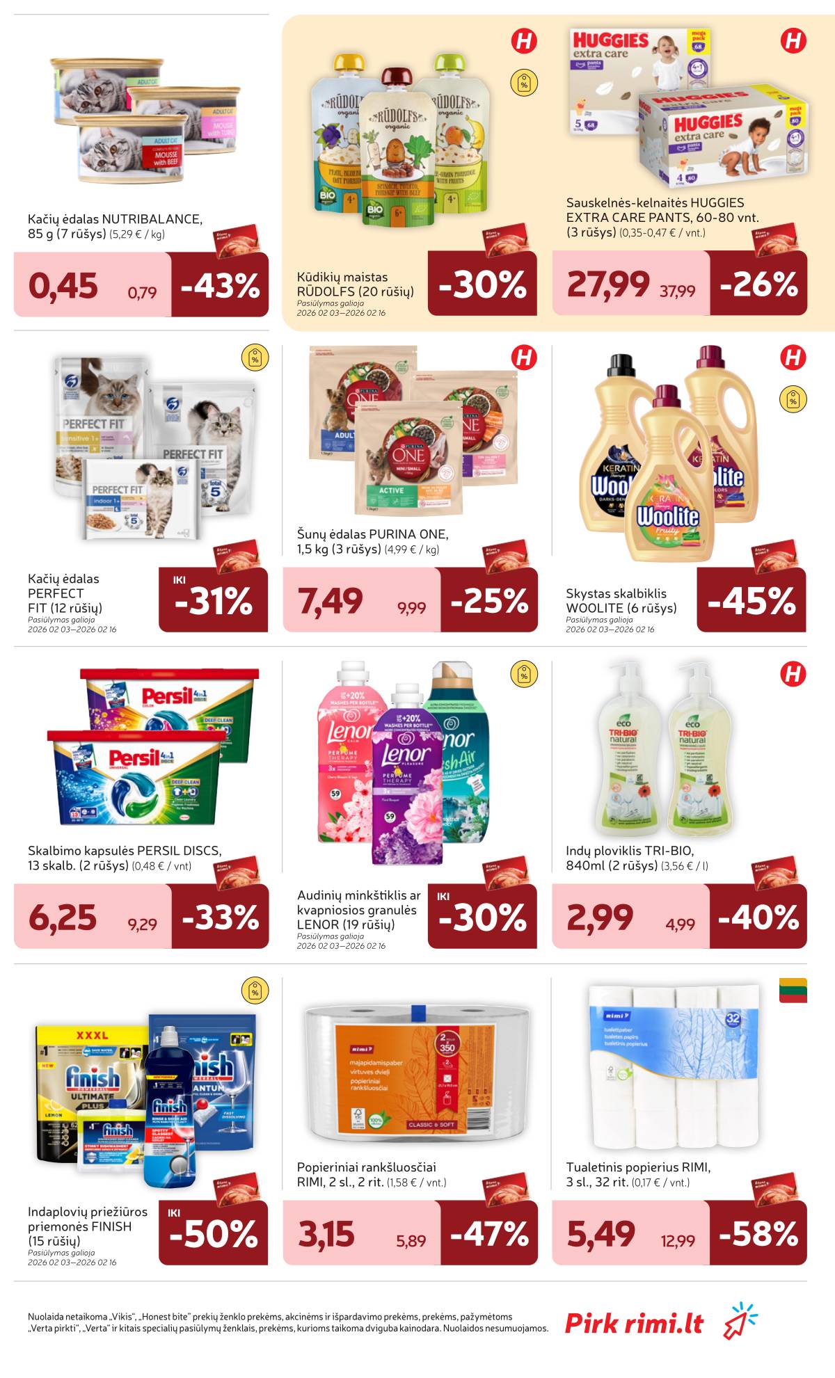 Rimi - RIMI Savaitinis akcijų leidinys Nr. 06 | 2026-02-03 - 2026-02-09 31 puslapis