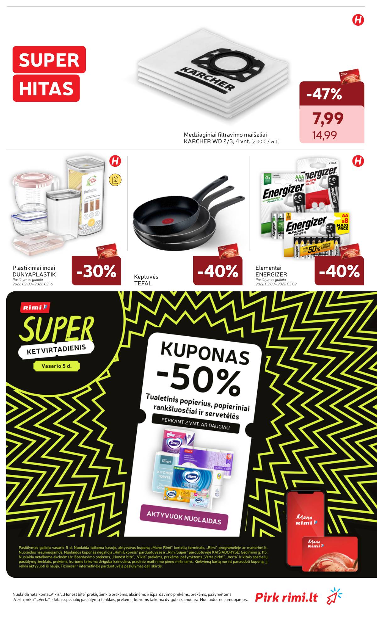 Rimi - RIMI Savaitinis akcijų leidinys Nr. 06 | 2026-02-03 - 2026-02-09 33 puslapis
