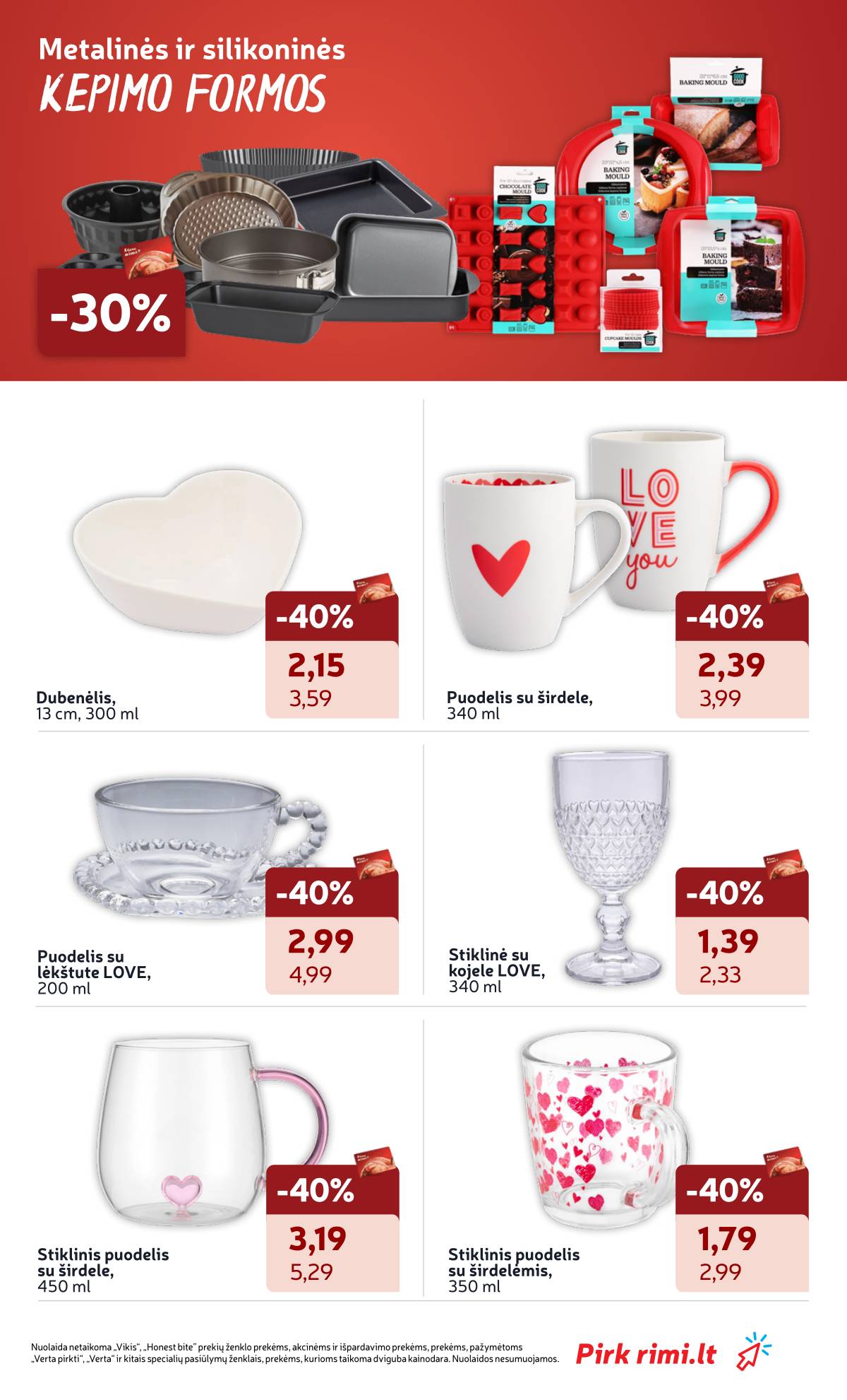 Rimi - RIMI VALENTINO dienai akcijų leidinys 3 puslapis