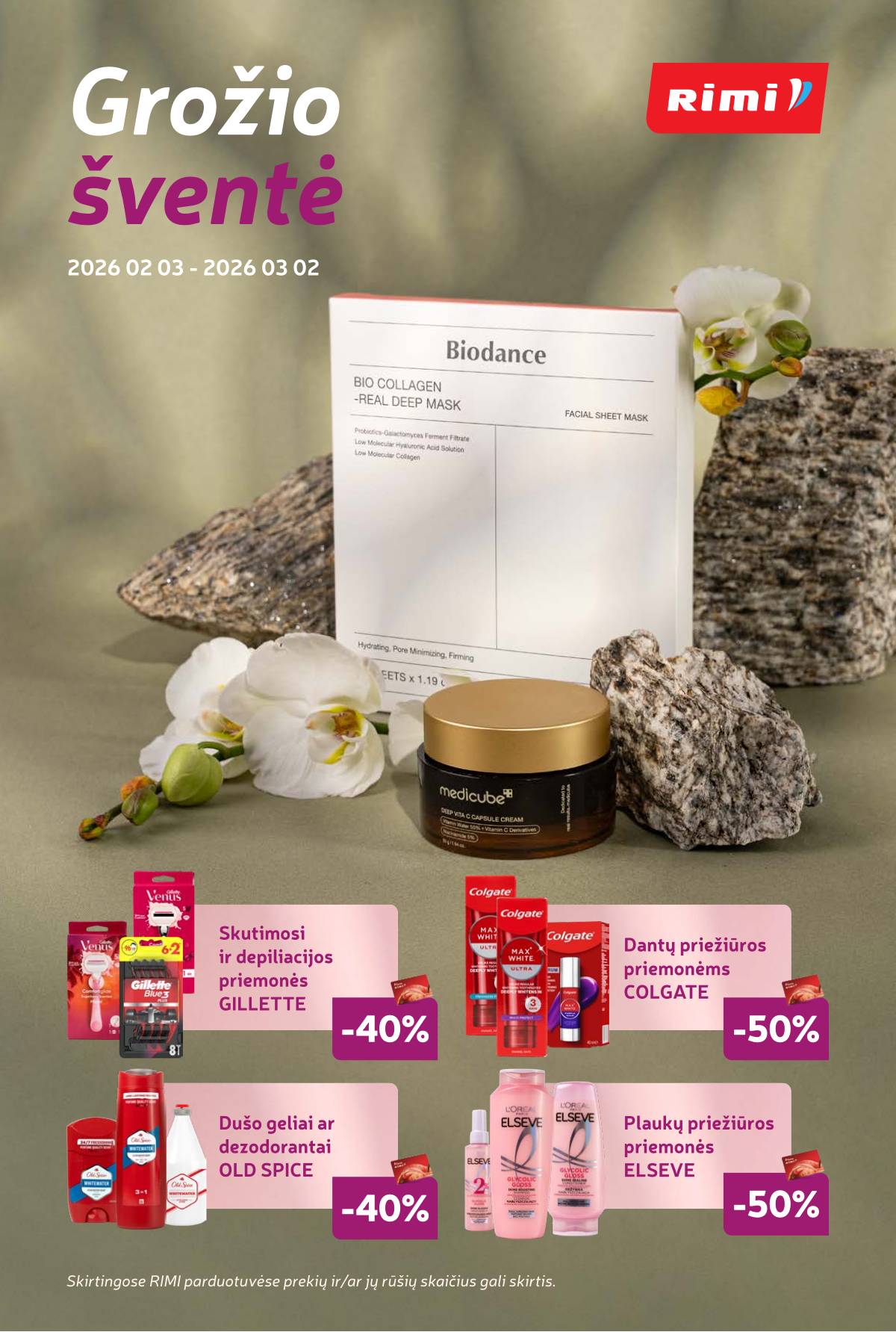 Rimi - RIMI GROŽIO šventė! akcijų leidinys 1 puslapis