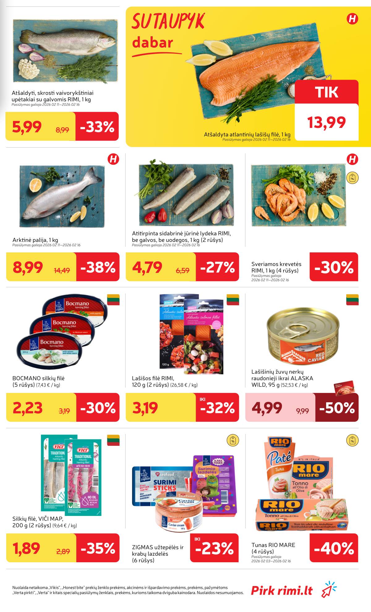 Rimi - RIMI Savaitinis akcijų leidinys Nr. 07 | 2026-02-10 - 2026-02-16 15 puslapis