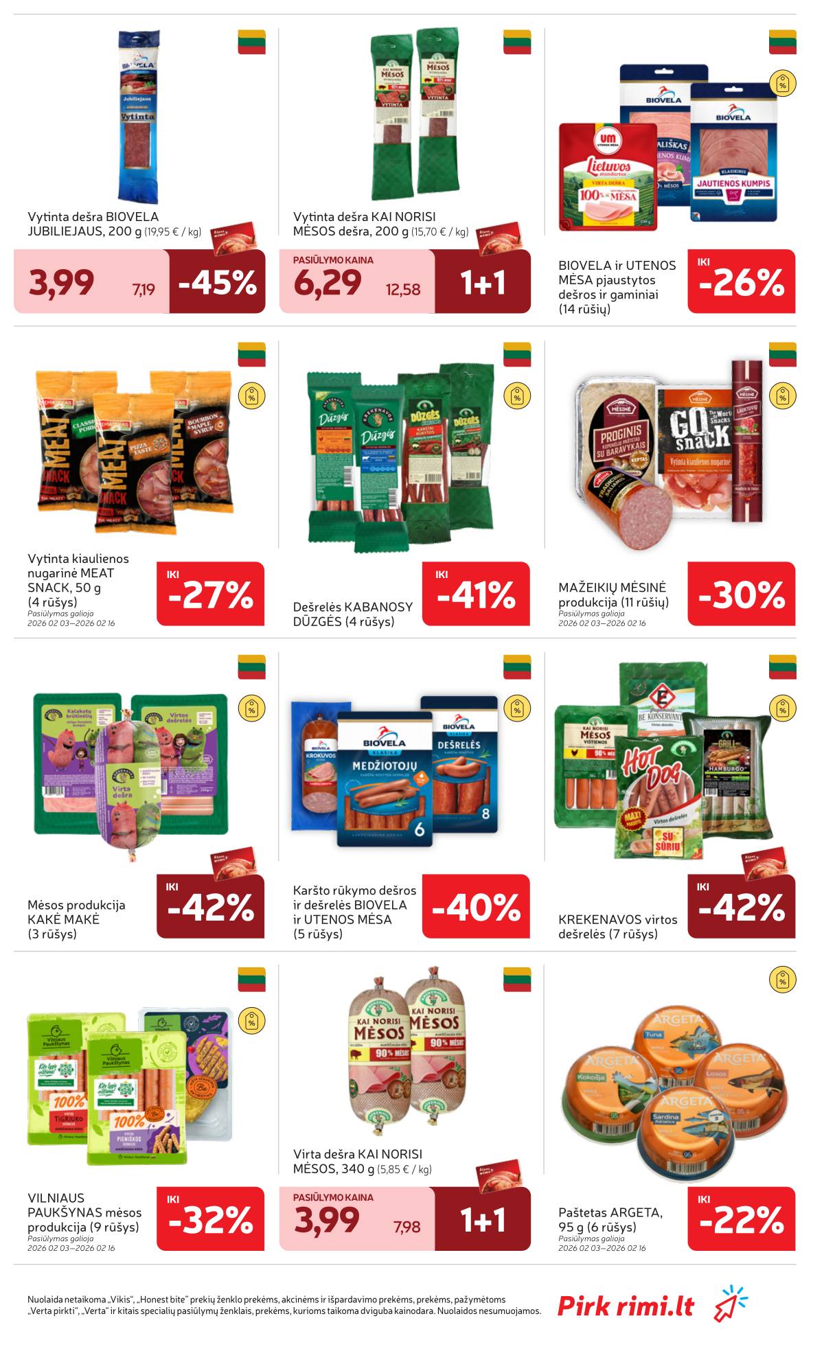 Rimi - RIMI Savaitinis akcijų leidinys Nr. 07 | 2026-02-10 - 2026-02-16 21 puslapis