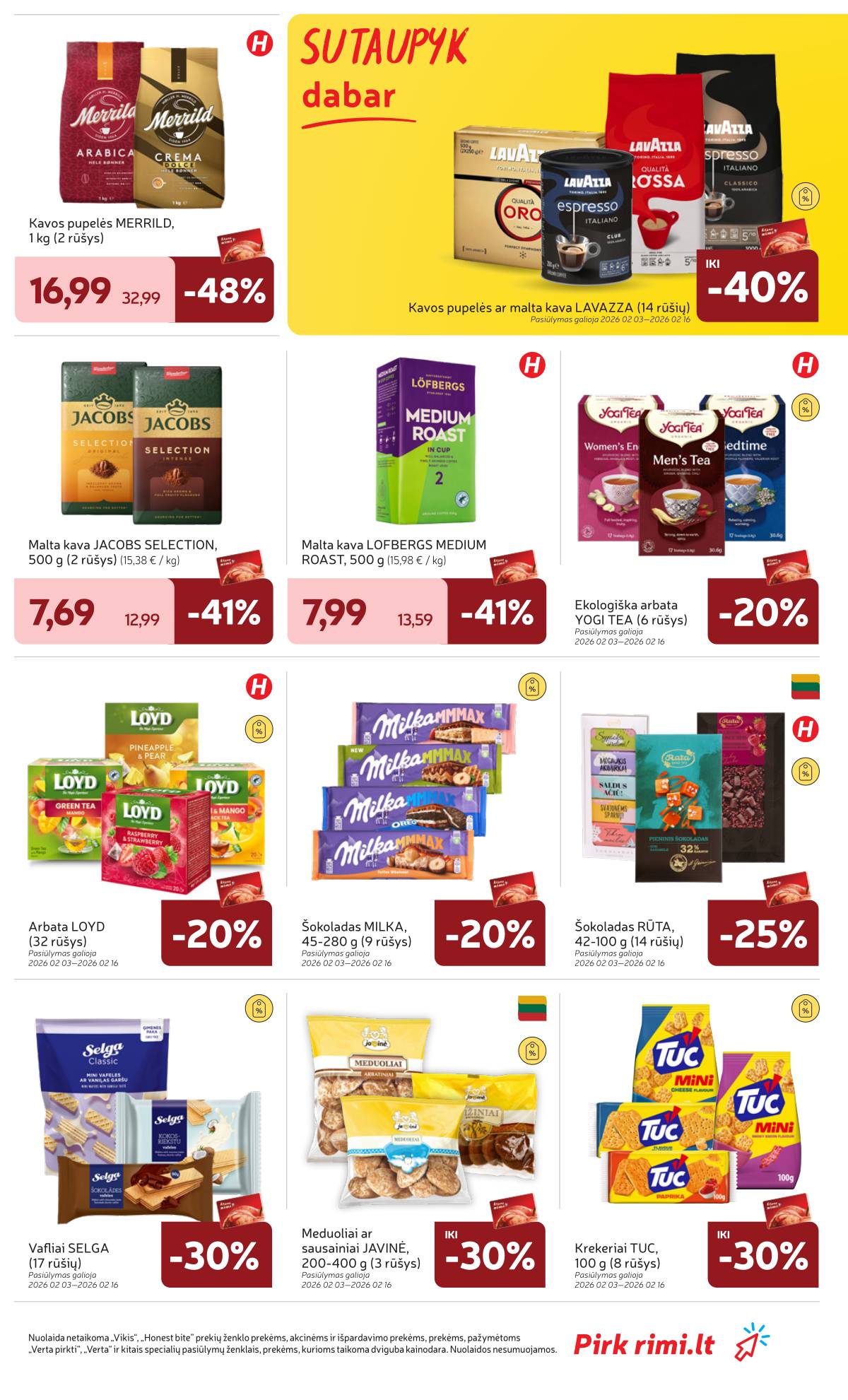 Rimi - RIMI Savaitinis akcijų leidinys Nr. 07 | 2026-02-10 - 2026-02-16 27 puslapis