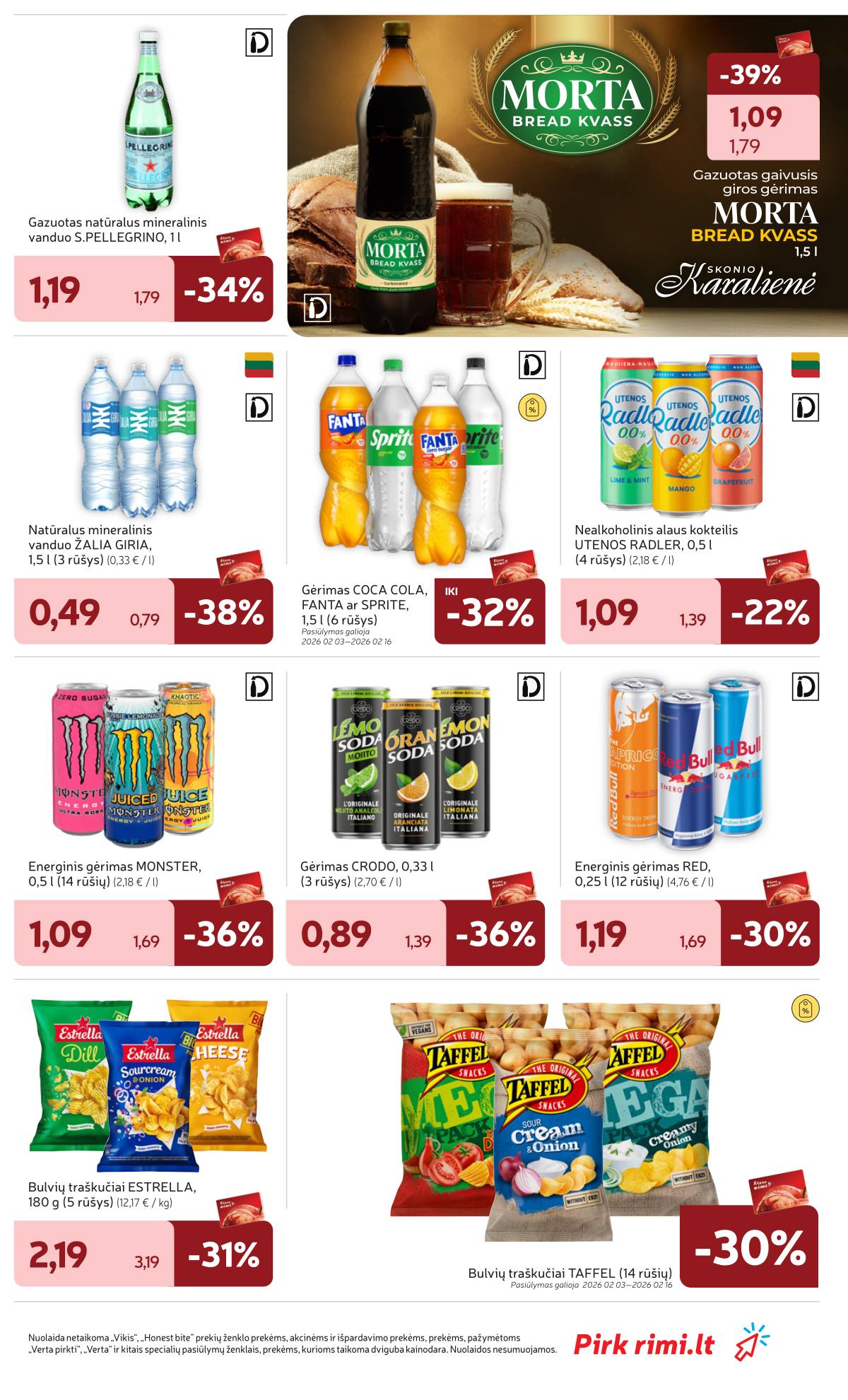 Rimi - RIMI Savaitinis akcijų leidinys Nr. 07 | 2026-02-10 - 2026-02-16 31 puslapis