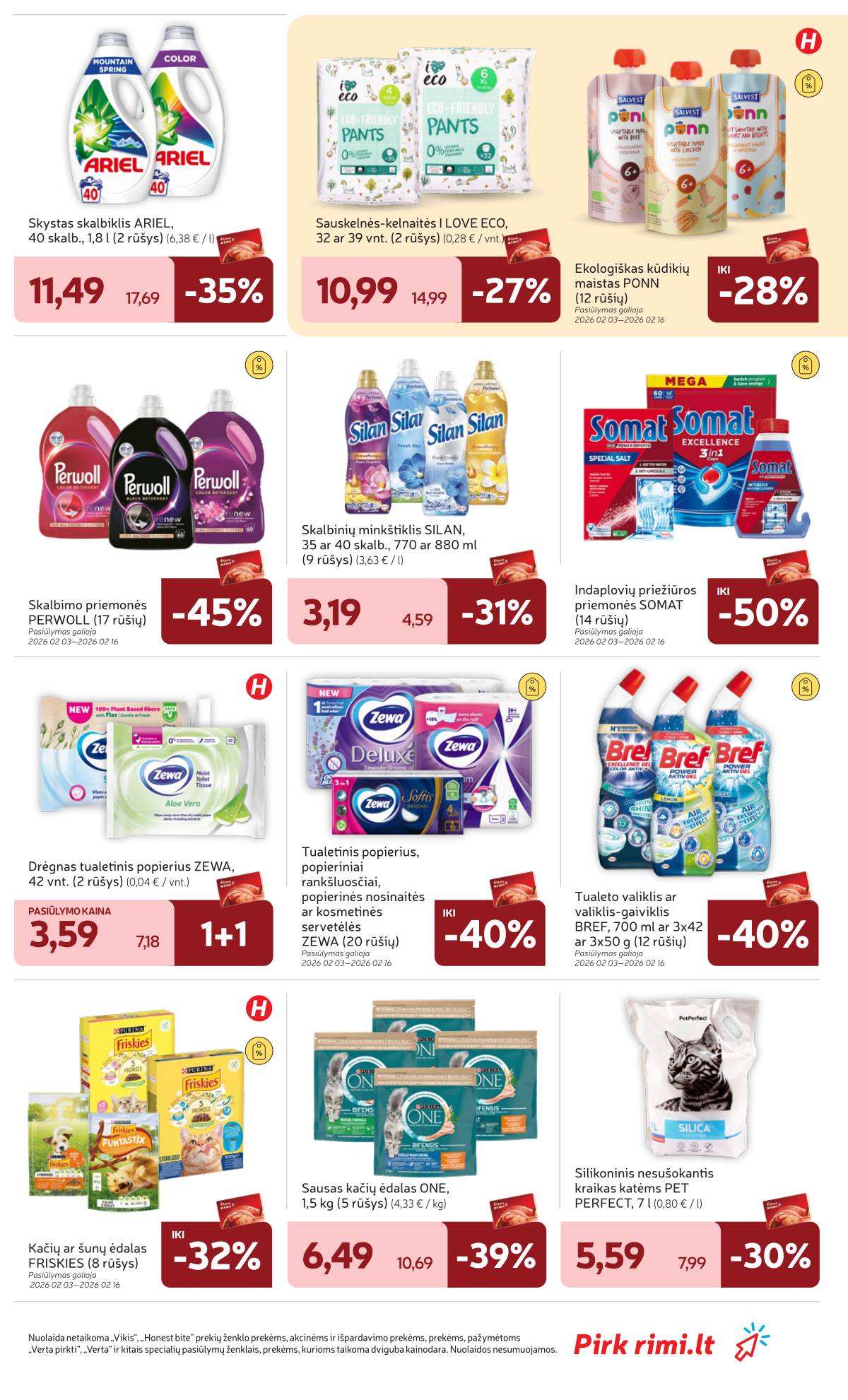 Rimi - RIMI Savaitinis akcijų leidinys Nr. 07 | 2026-02-10 - 2026-02-16 33 puslapis