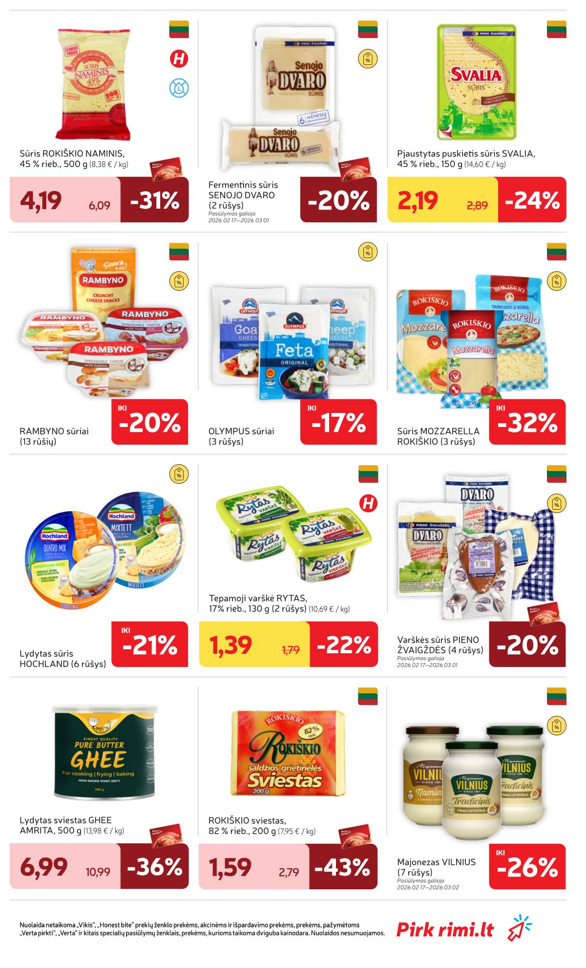 Rimi - RIMI Savaitinis akcijų leidinys Nr. 08 | 2026-02-17 - 2026-02-23 21 puslapis