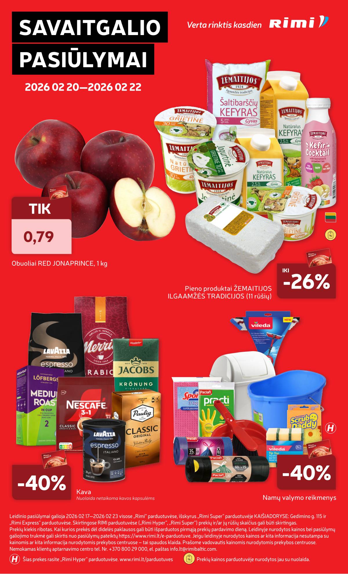 Rimi - RIMI Savaitinis akcijų leidinys Nr. 08 | 2026-02-17 - 2026-02-23 38 puslapis